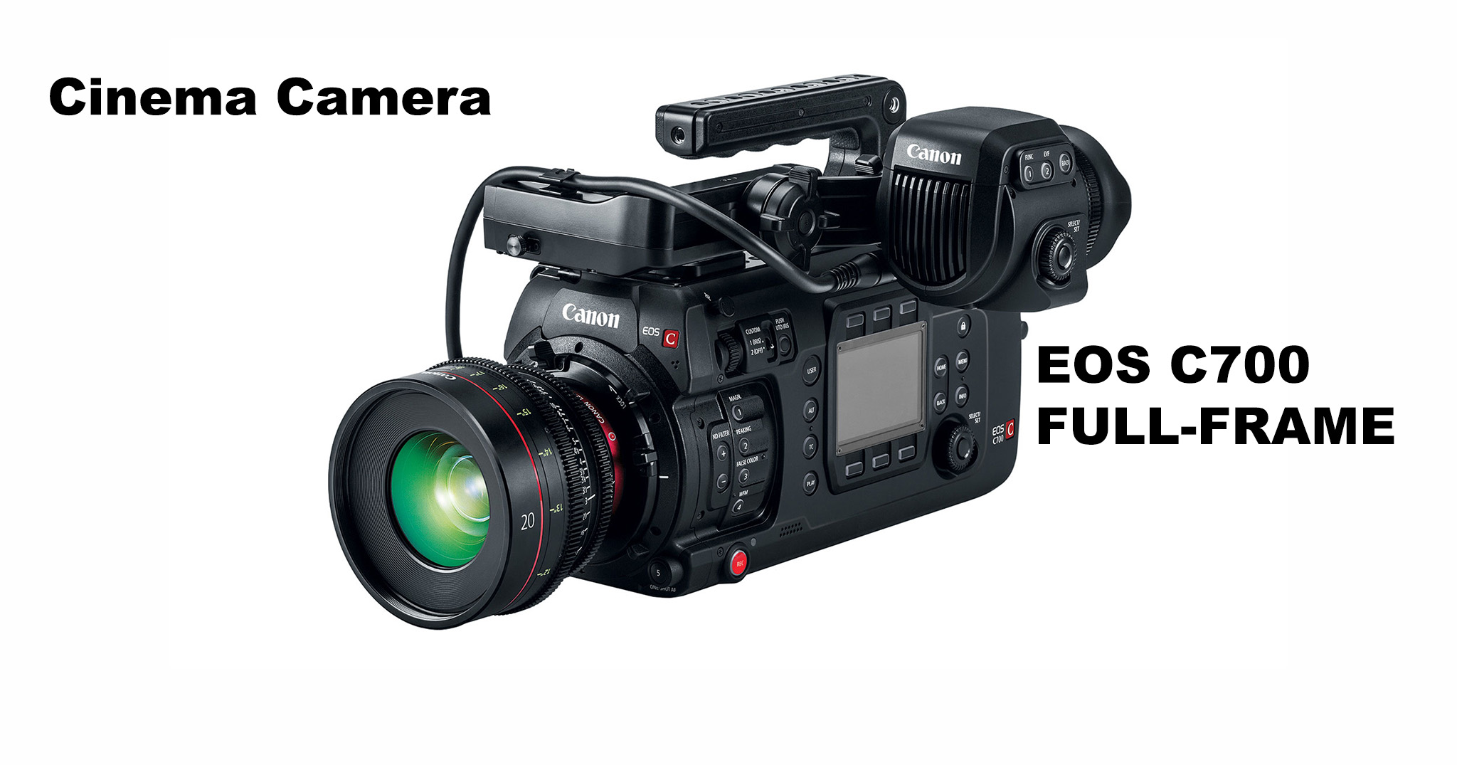 Canon ra mắt C700 Full Frame: Máy quay phim chuyên dụng cho điện ảnh