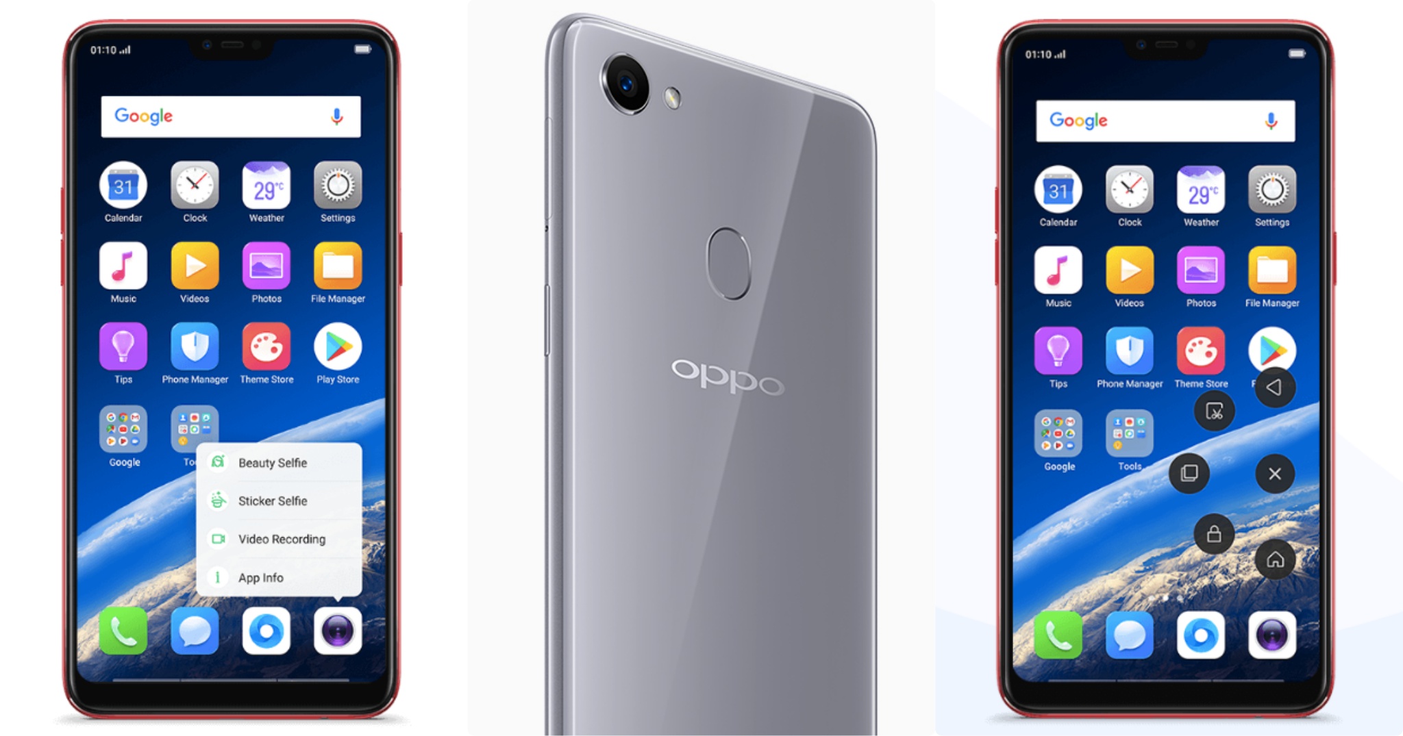 Chi tiết hơn OPPO F7: tai thỏ, camera selfie 25MP HDR, Color OS với nhiều điểm giống iPhone hơn