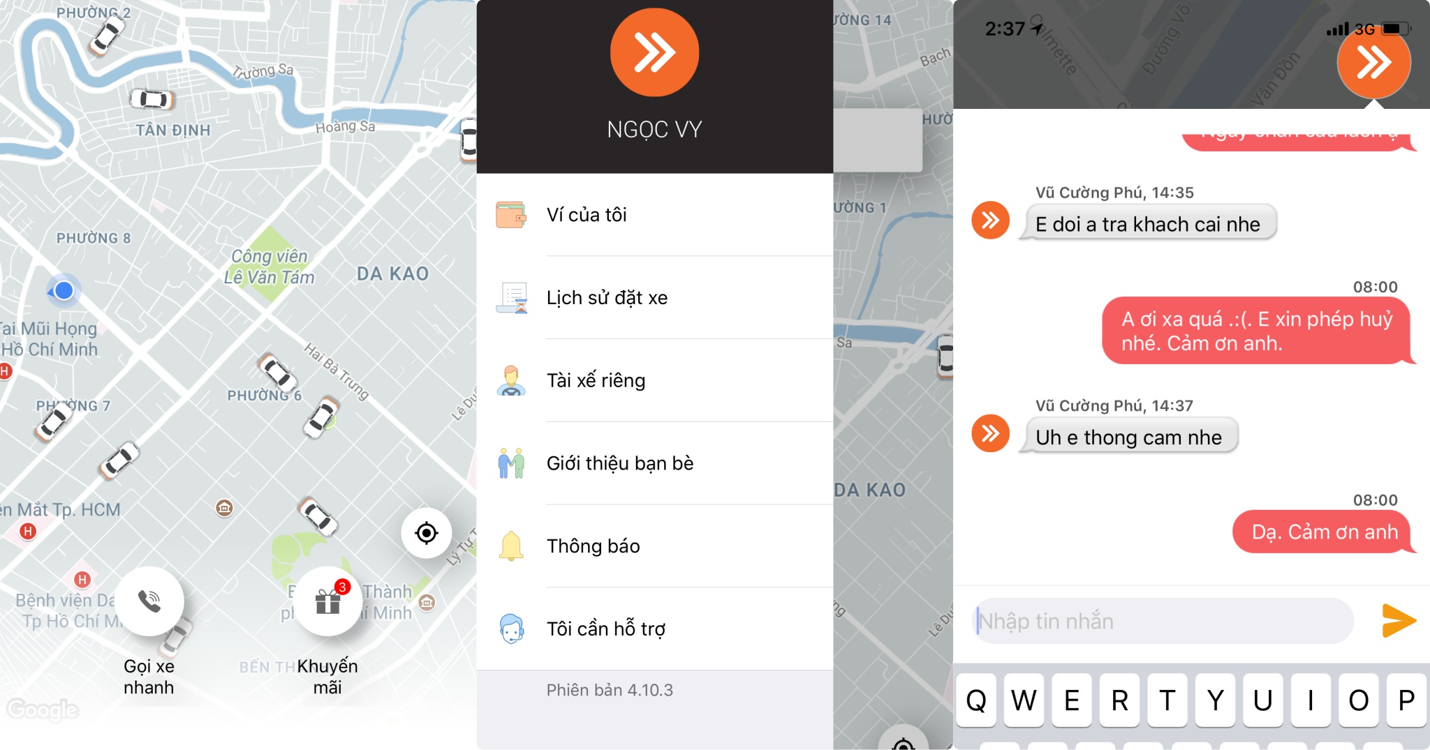 Chia sẻ trải nghiệm đặt xe bằng ứng dụng VATO thay cho Uber, anh em dùng thử chưa?