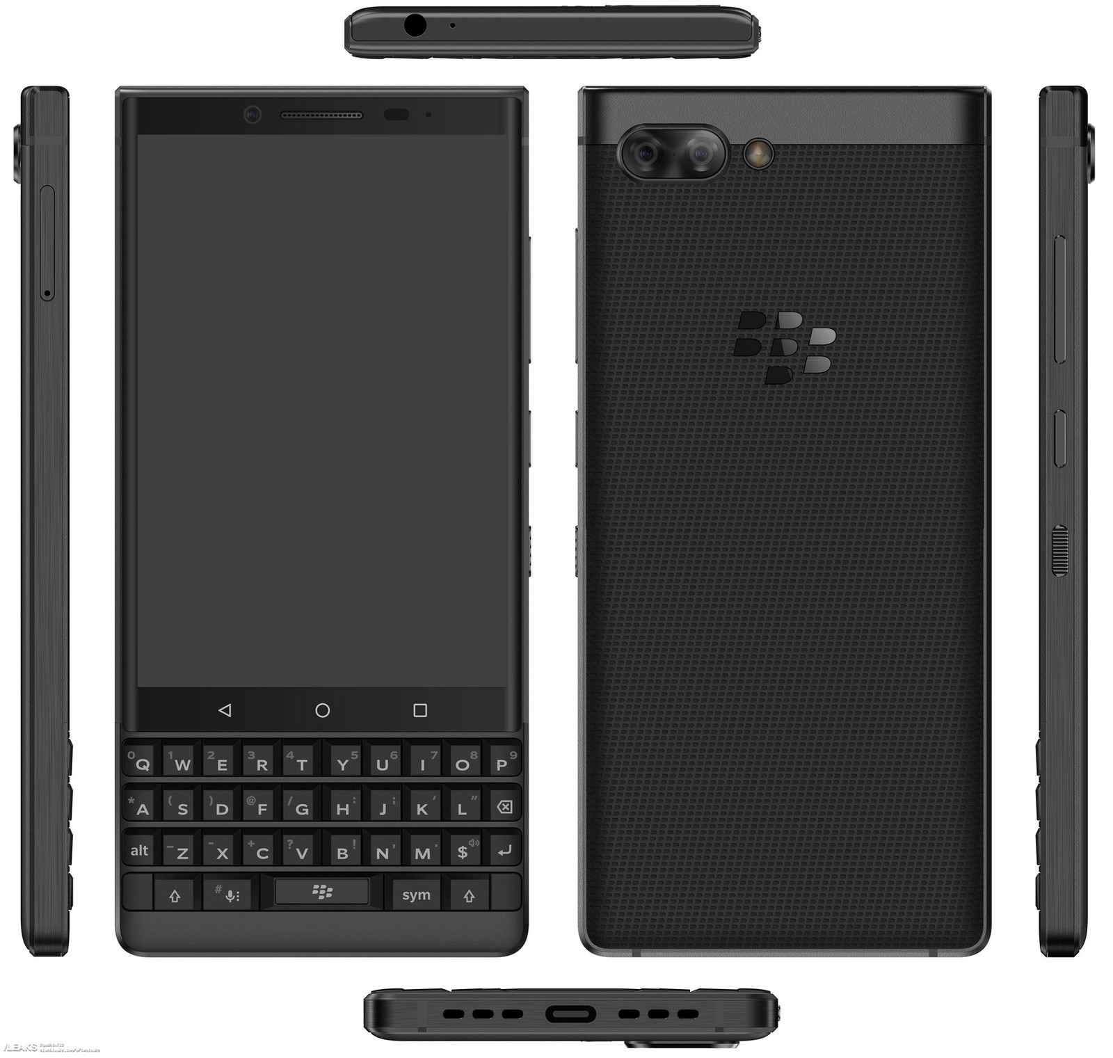 Đây có phải là BlackBerry Athena: thay cho KEYone, có bàn phím cứng, camera kép, vuông vức hơn