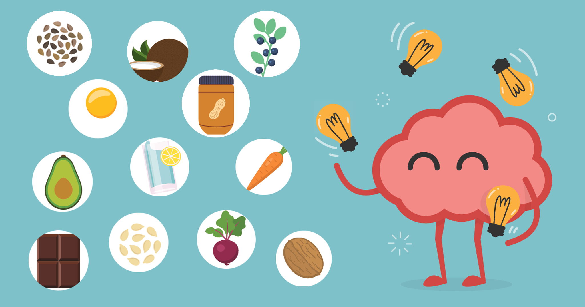 [Infographic] Những loại thực phẩm bổ não mà bạn có thể ăn ngay tại nơi làm việc