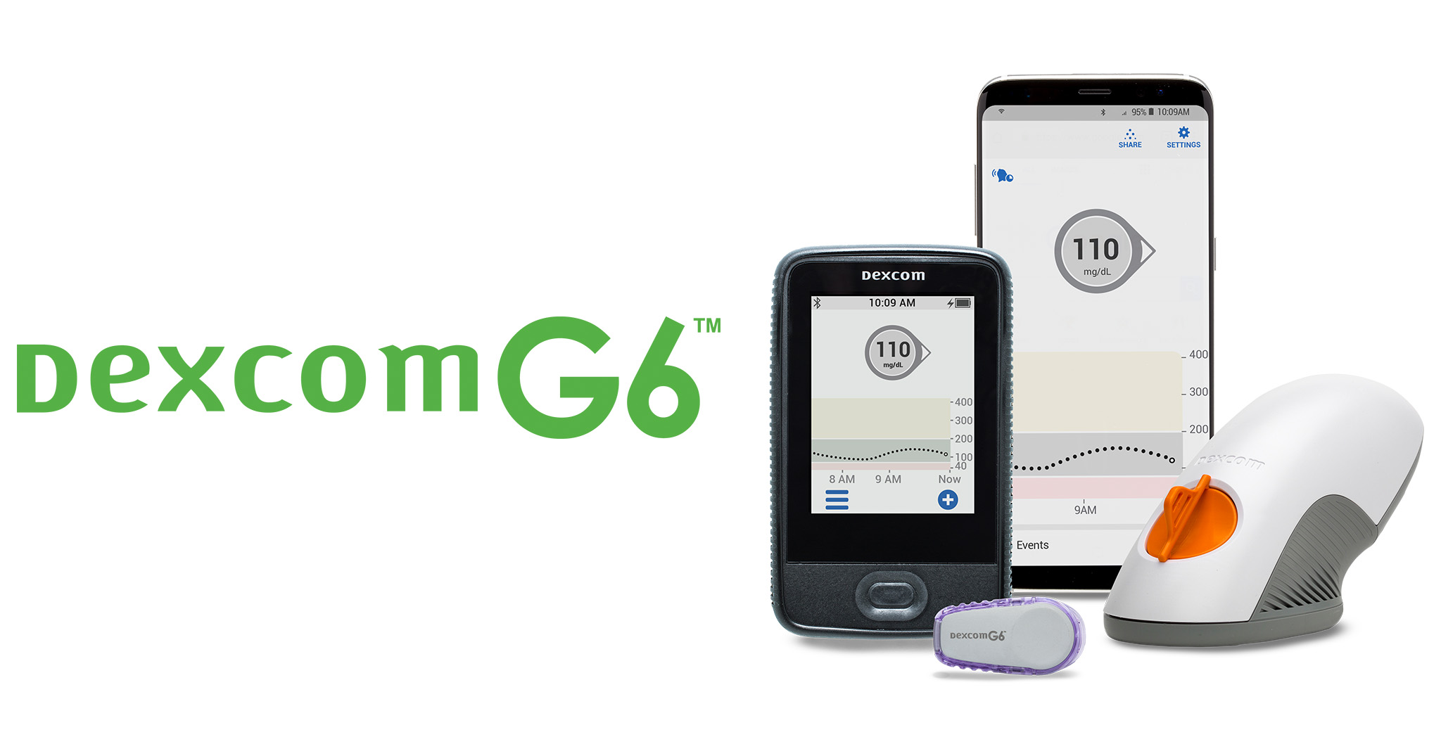 Dexcom G6 - Thiết bị đo đường huyết tự động không cần lấy máu mao mạch