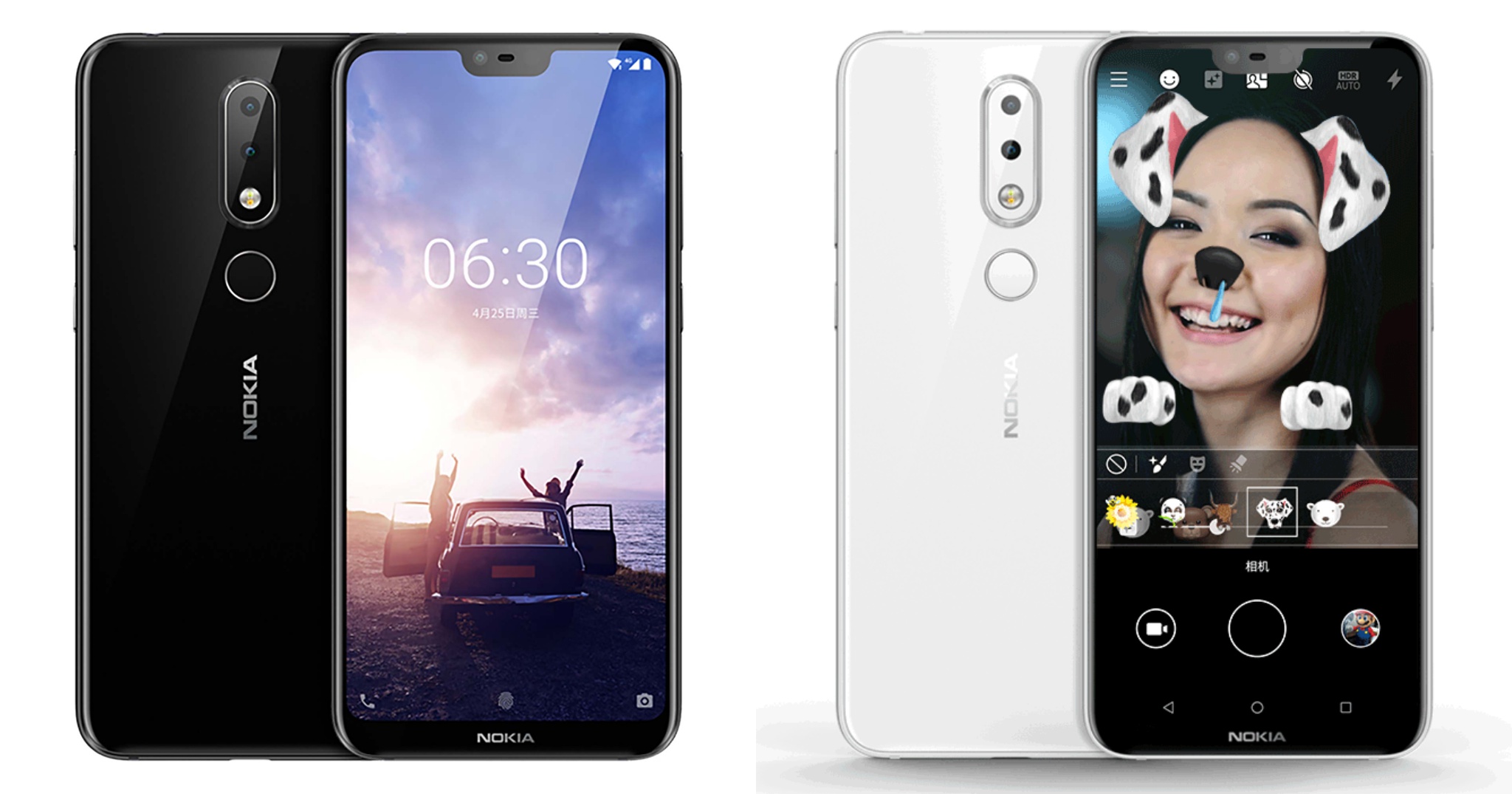 Nokia X6 chính thức: giá 235USD, tai thỏ, camera kép có AI, Snapdragon 636, pin 3060mAh có sạc nhanh