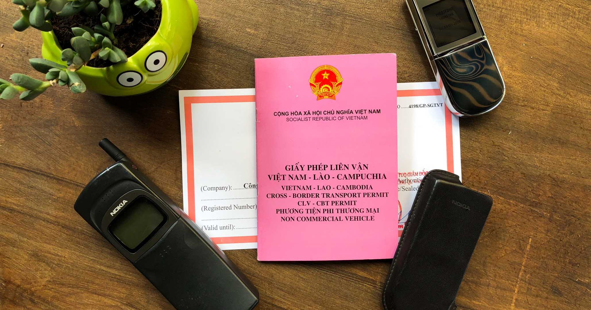 Hướng dẫn thủ tục xin lái xe từ Việt Nam đi Cambodia, Lào : Mất 3 ngày, Phí 50 nghìn đồng VND