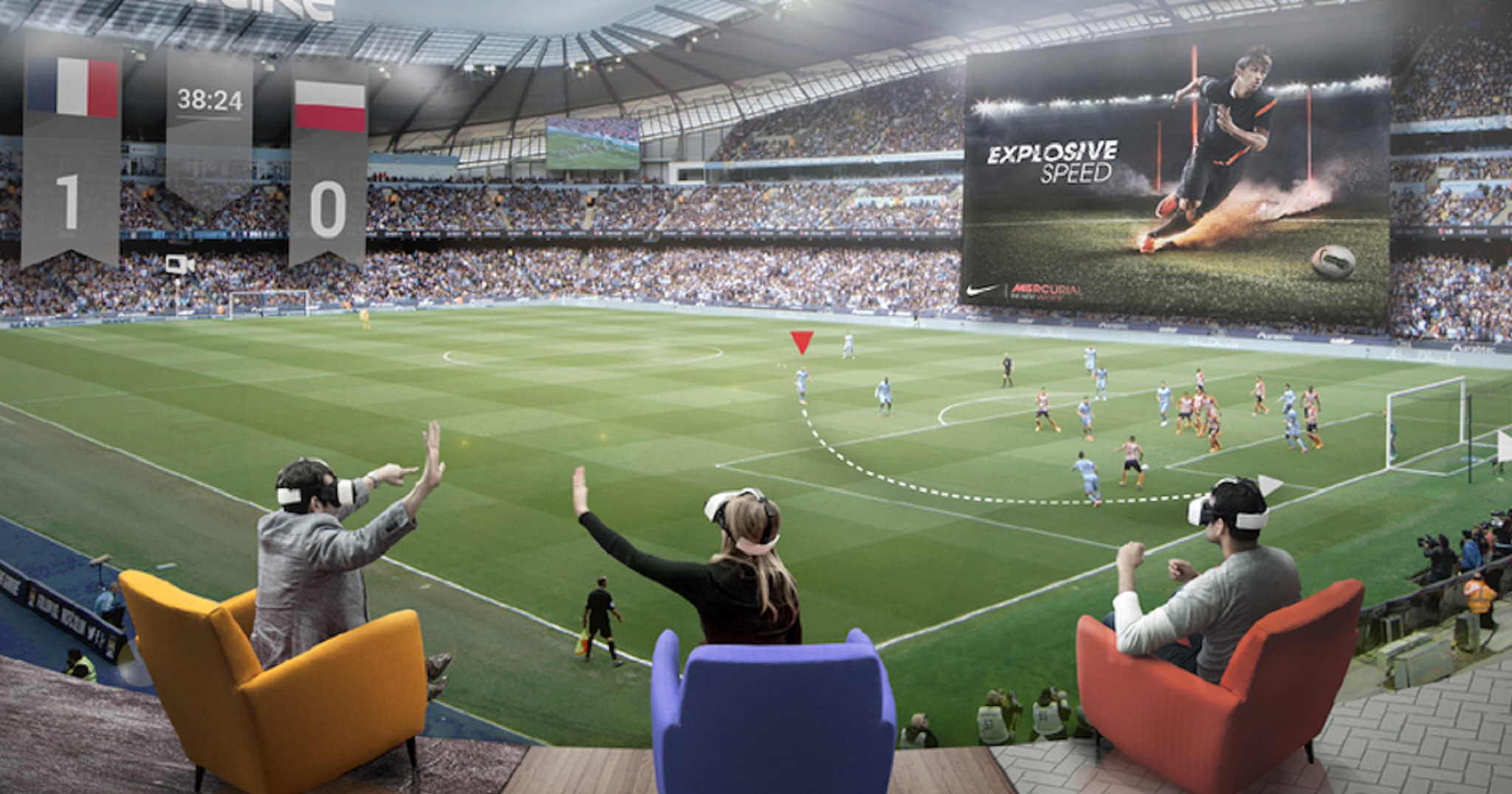 BBC sẽ phát giải World Cup 2018 định dạng VR và 4K HDR