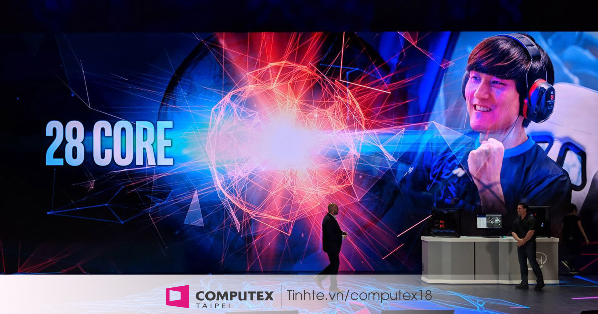 #Computex18: Intel sẽ bán con chip 28 nhân 5GHz vào cuối năm nay