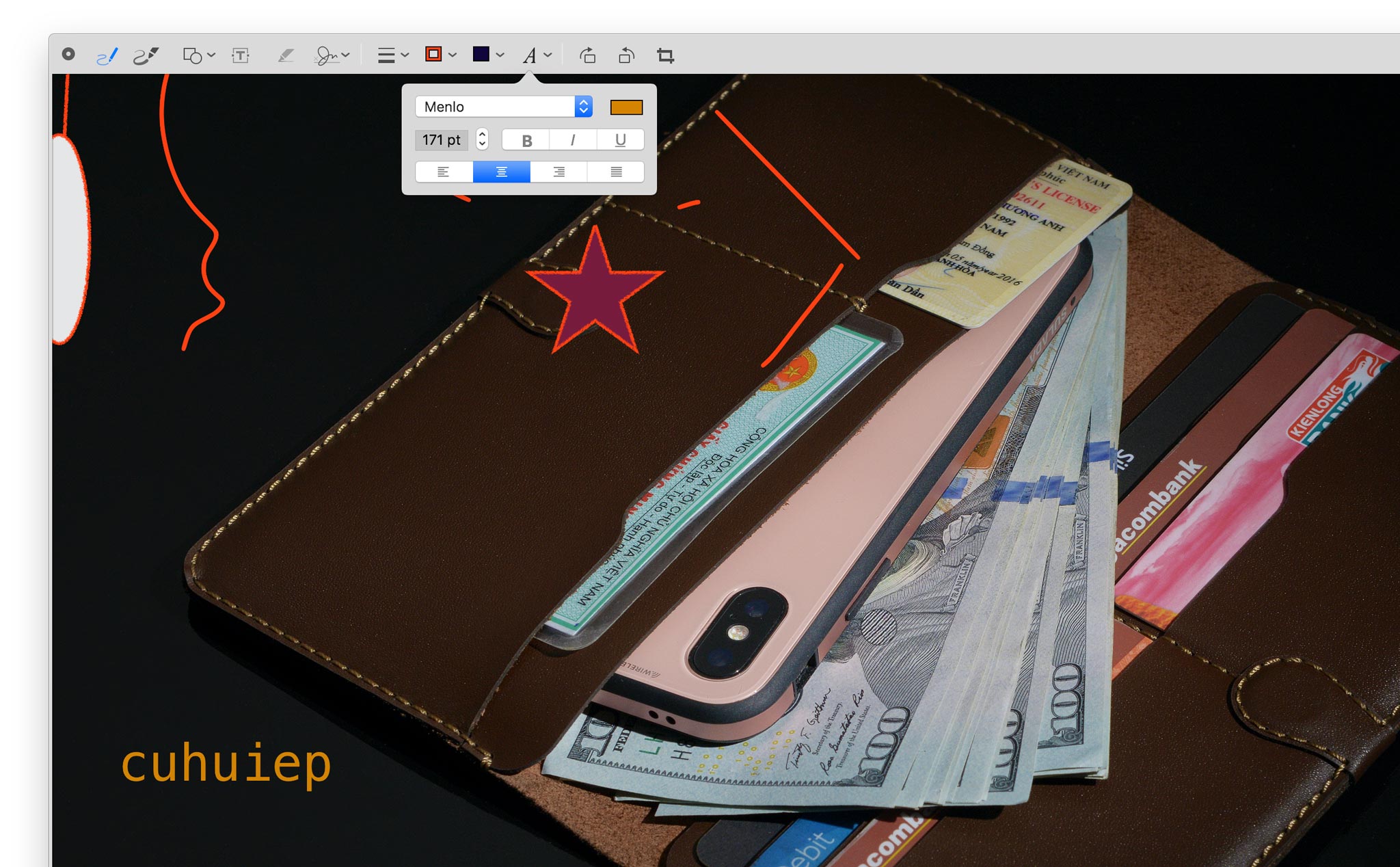 Dùng thử Quick Look trên macOS 10.14 Mojave: thêm nội dung, crop, xoay hình nhanh