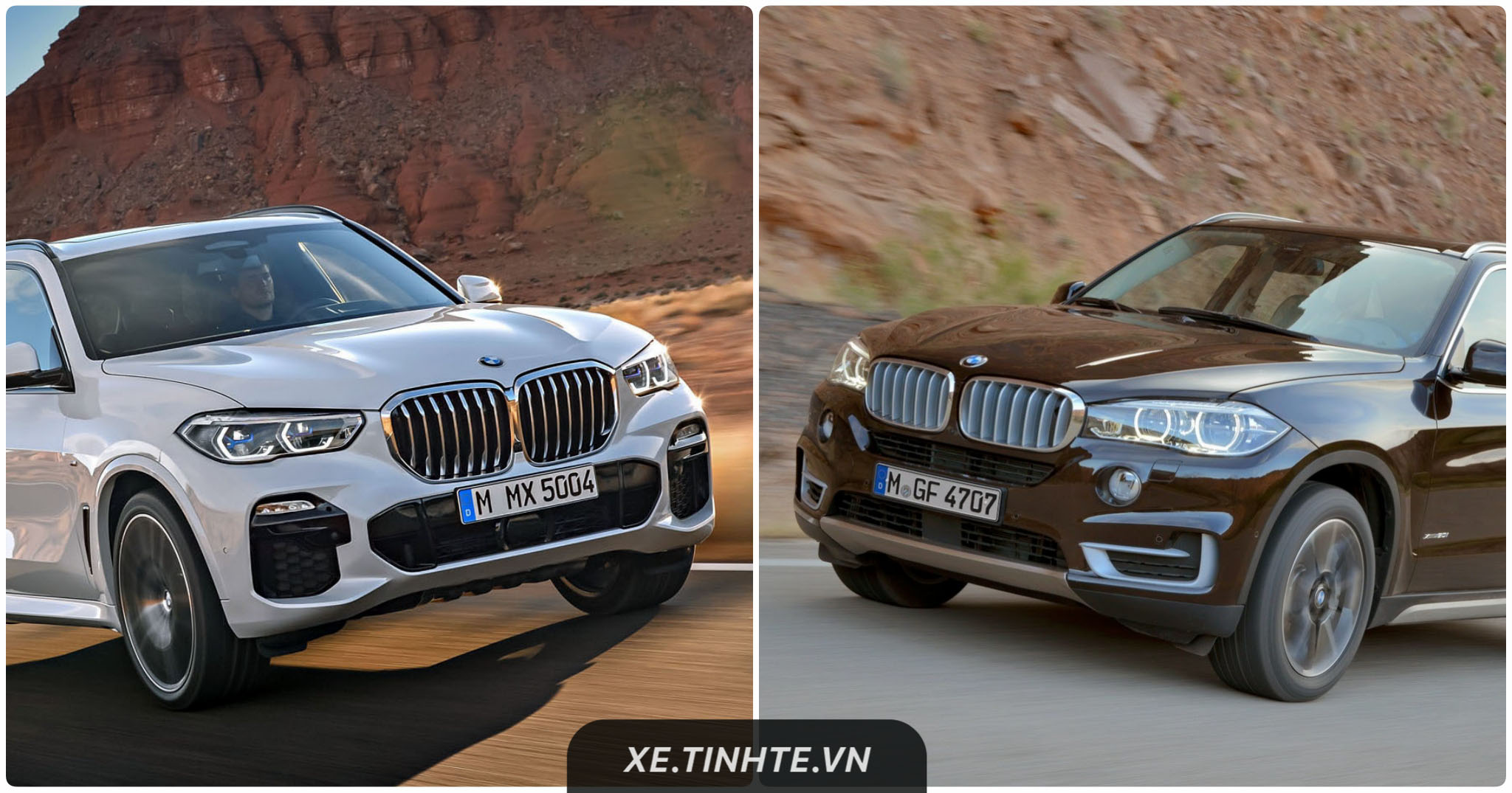 So sánh thiết kế BMW X5 thế hệ mới (G05) và X5 thế hệ cũ (F15)