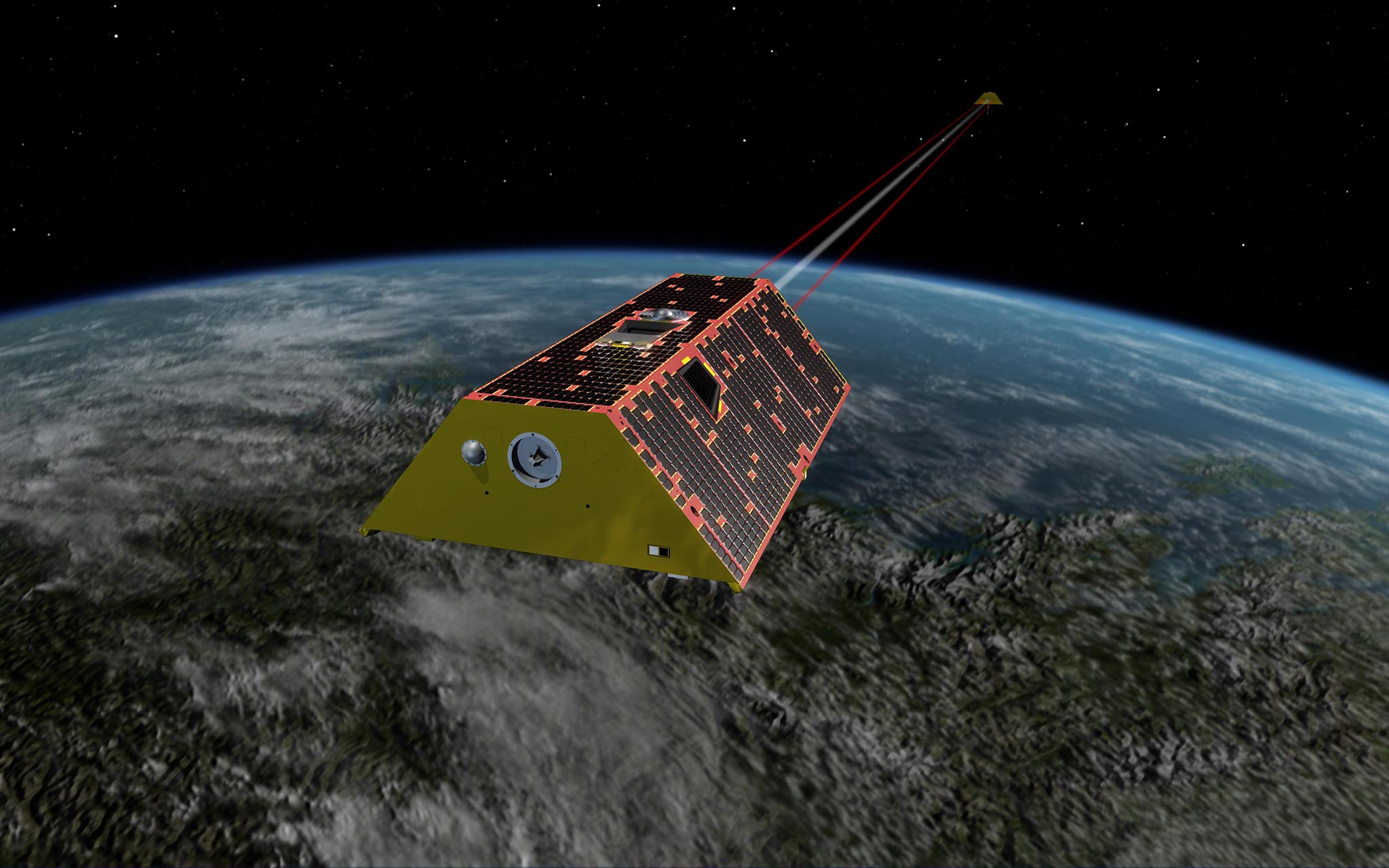 Vệ tinh mới của NASA dùng laser để theo dõi sự thay đổi khí hậu Trái Đất