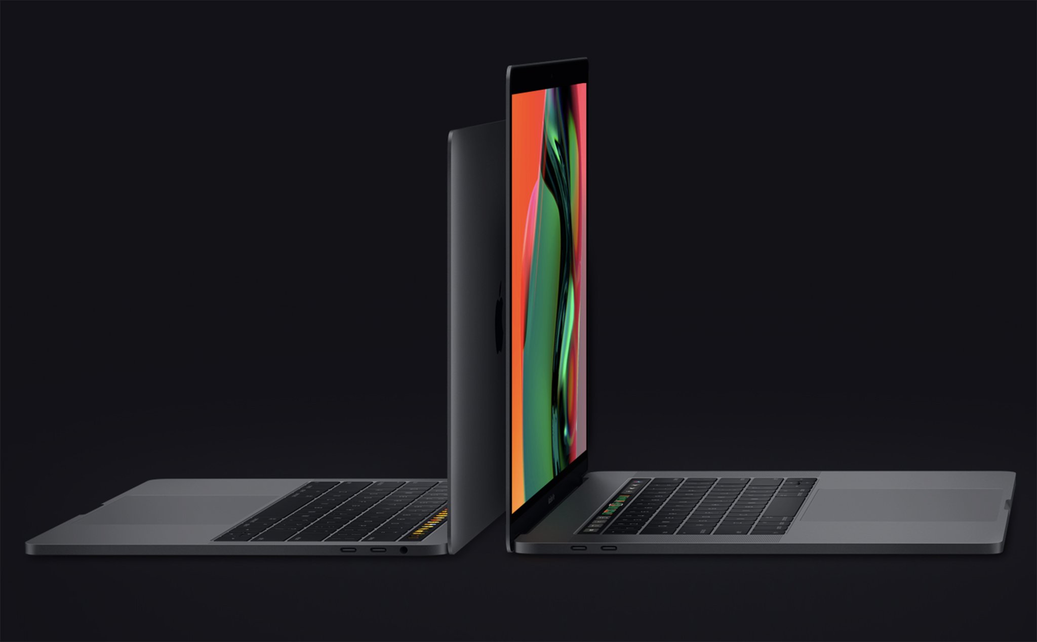 Macbook Pro 2018: Core i7 hoặc i9 6 nhân, 32GB RAM, màn hình True Tone, 6699$ cho bản cao nhất