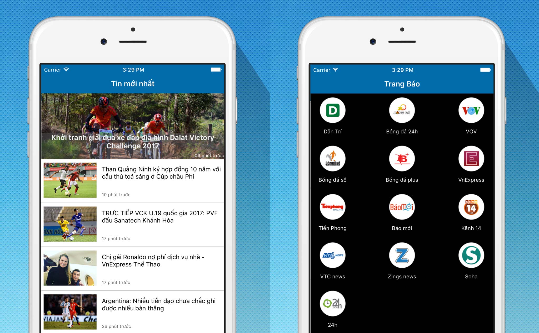[iOS] Ghiền bóng đá: app tổng hợp thông tin bóng đá, mời các bạn dùng thử và góp ý