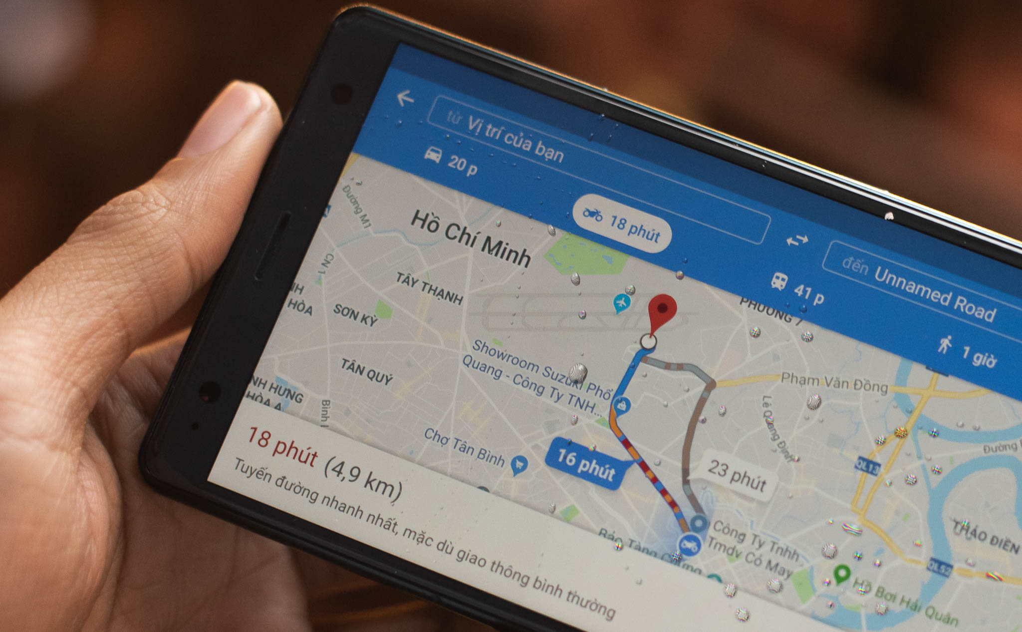 Thử dùng dẫn đường Google Maps cho xe máy: không sợ lạc vô cao tốc, đường cấm xe máy