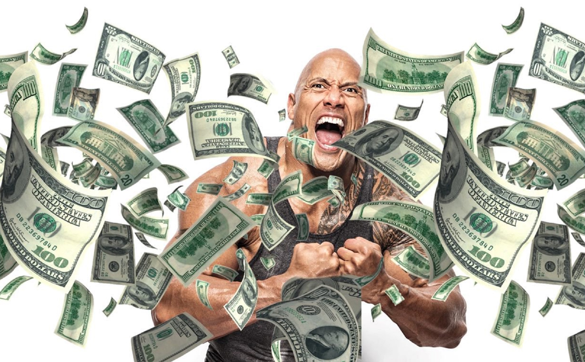 The Rock Dwayne Johnson tiếp tục là diễn viên lương cao nhất 2018 với thu nhập 124 triệu đô