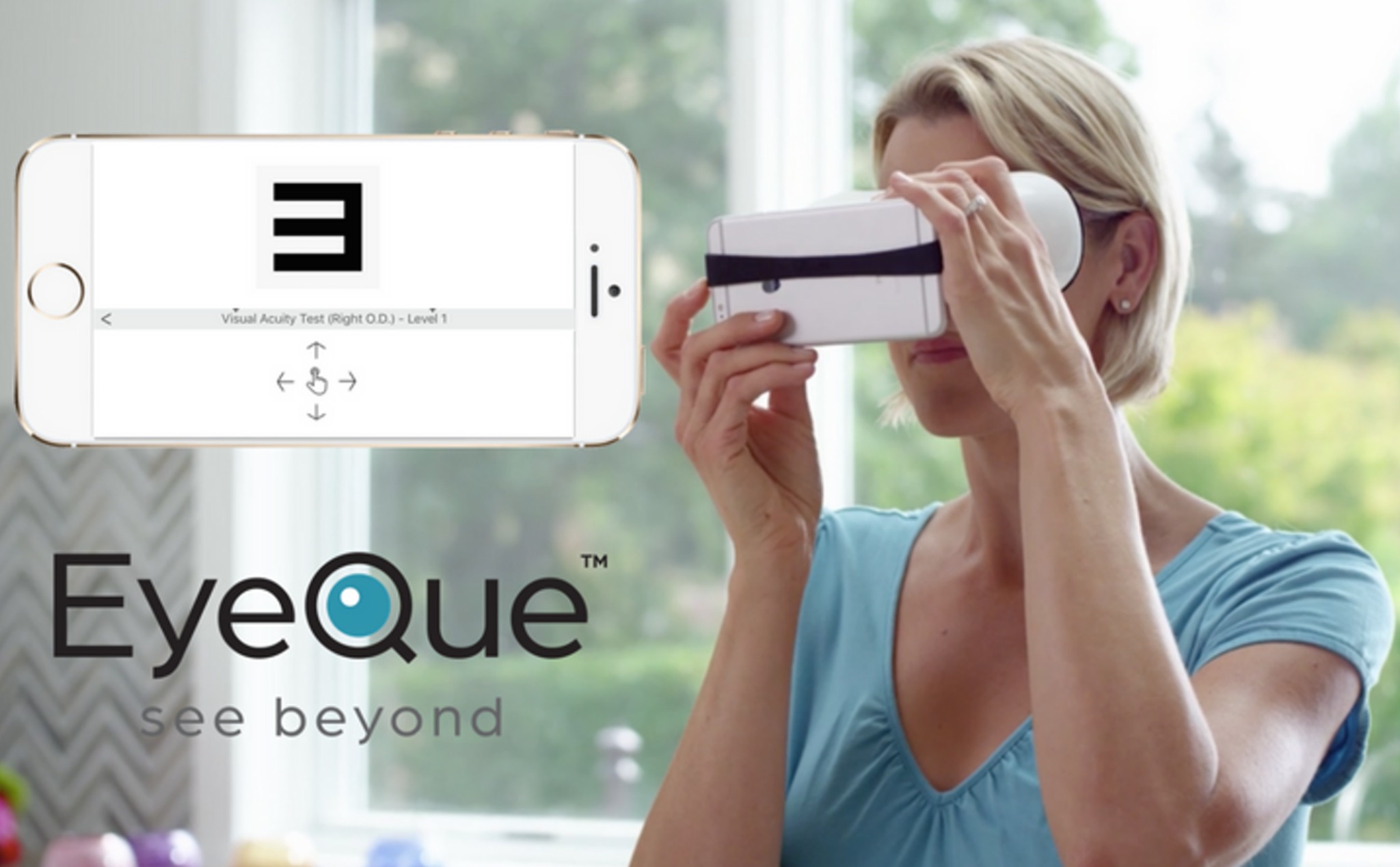 EyeQue Insight, sản phẩm giúp bạn tự kiểm tra thị lực tại nhà bằng công nghệ VR