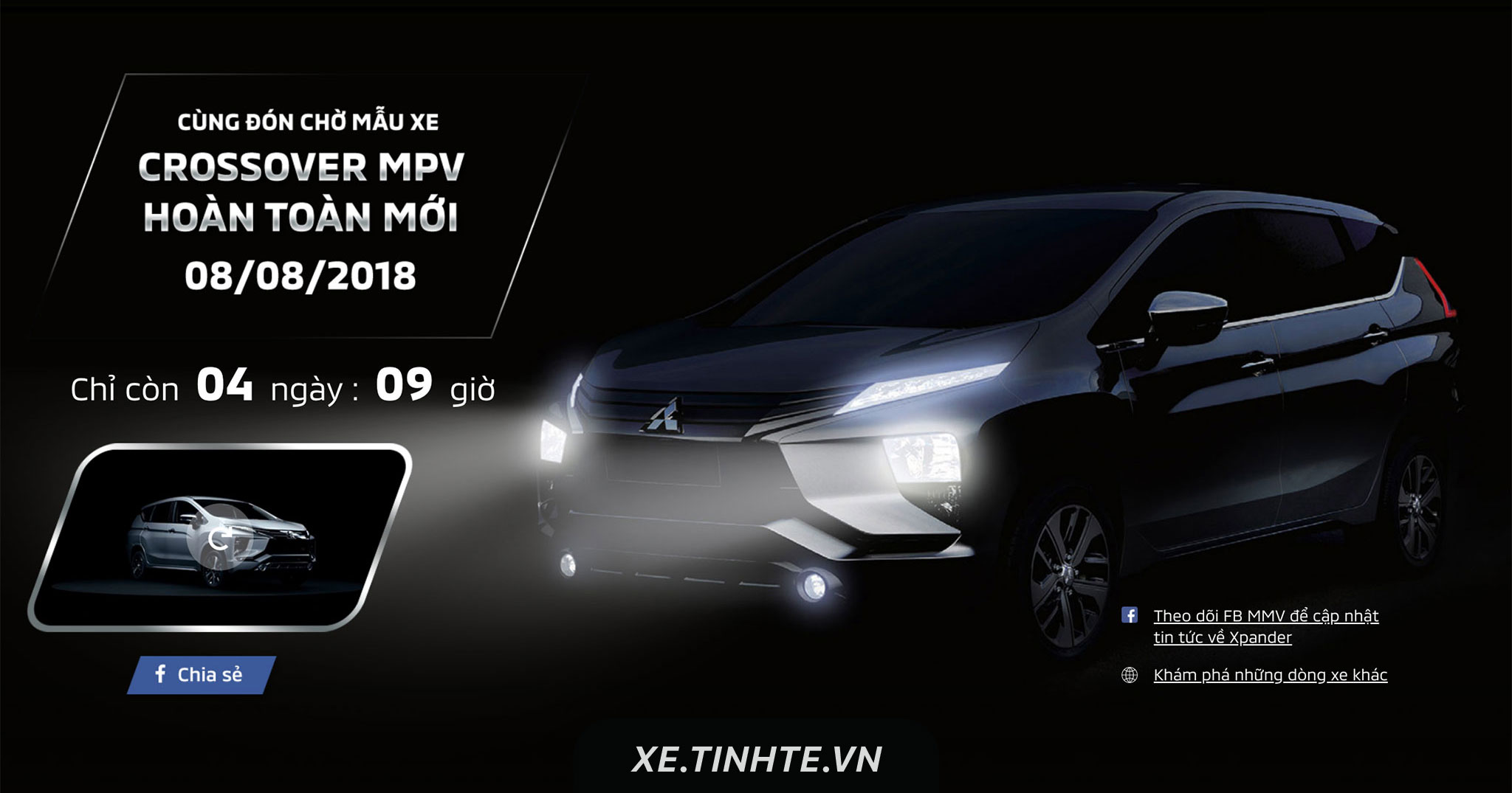 [Video] Mitsubishi hé lộ sẽ ra mắt Xpander 7 chỗ ngồi tại Việt Nam, dự kiến 8/8