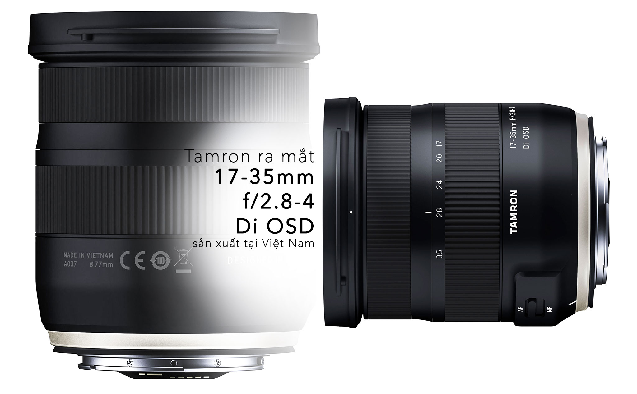 Tamron giới thiệu ống kính Fullframe 17-35mm F2.8-4 Di OSD mới cho Nikon và Canon
