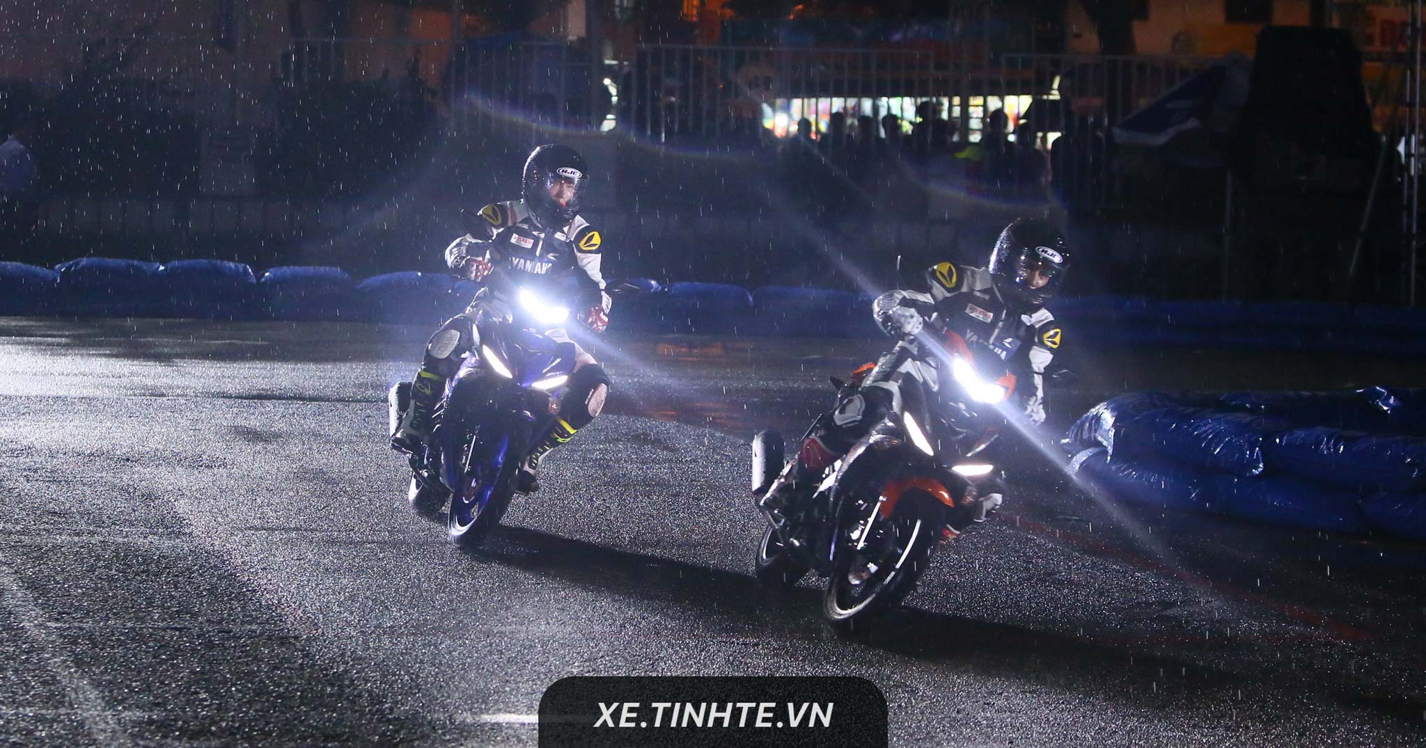 Yamaha GP và Exciter Festival 2018: đua xe đêm dưới mưa, trưng bày xe độ, 1000 xe xếp hình độc đáo