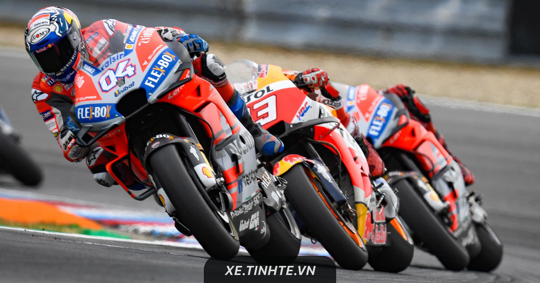 #MotoGP18: Chiến thắng sít sao Lorenzo và Marquez, Dovizioso về nhất tại Czech GP
