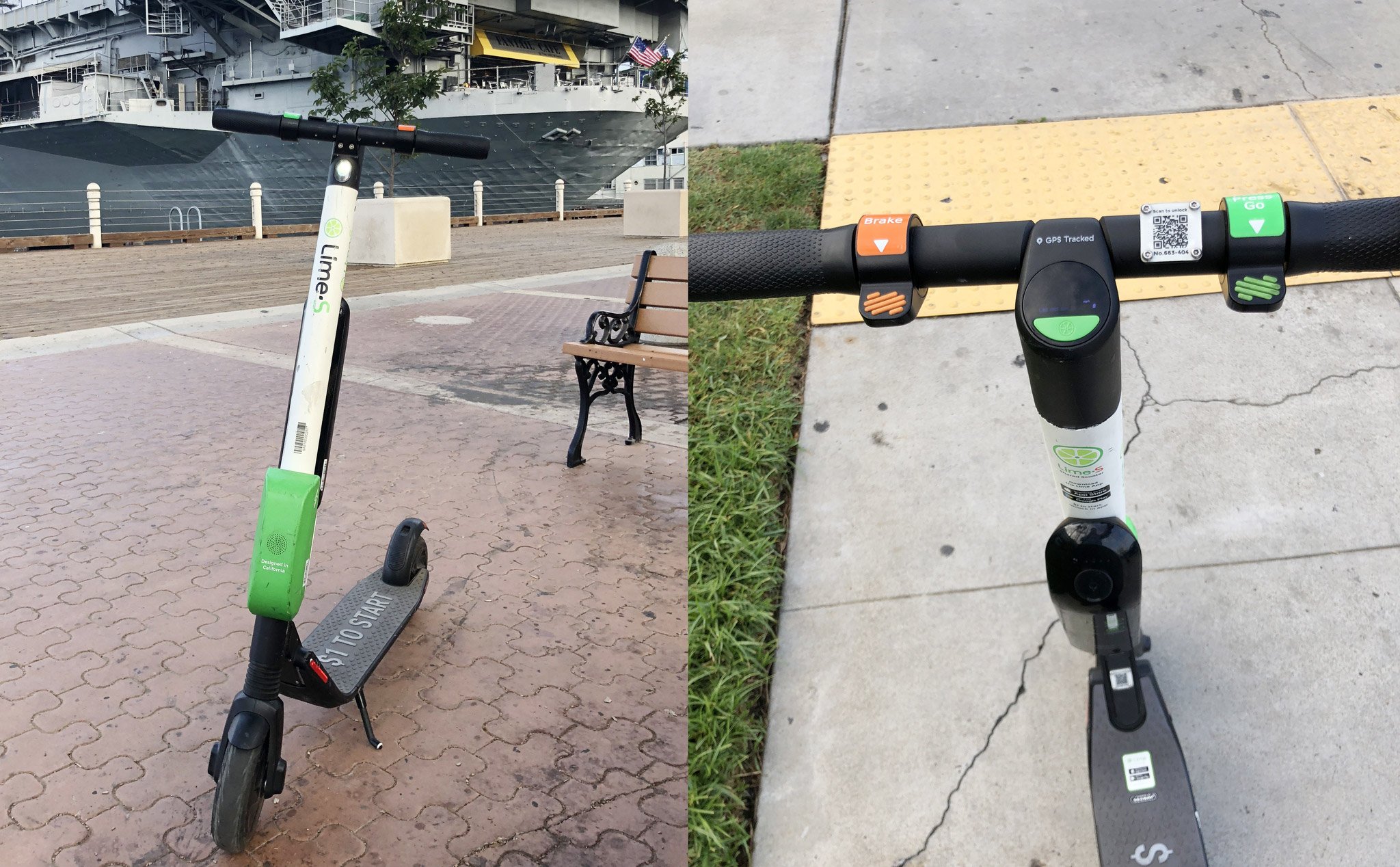 Dùng thử Lime - Dịch vụ chia sẻ xe scooter điện và xe đạp ở San Diego