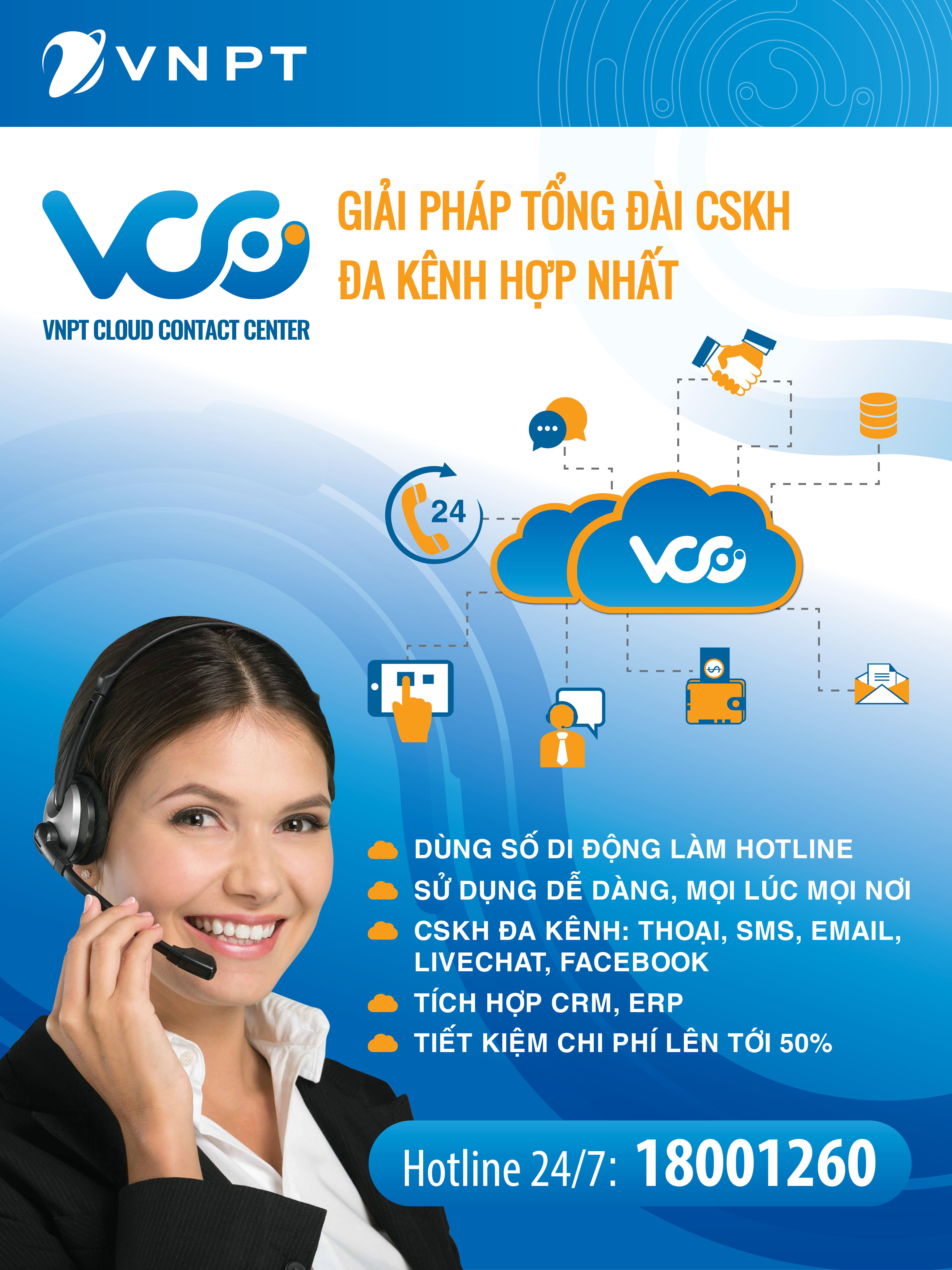 VNPT contact center - Quản trị liên hệ khách hàng toàn diện