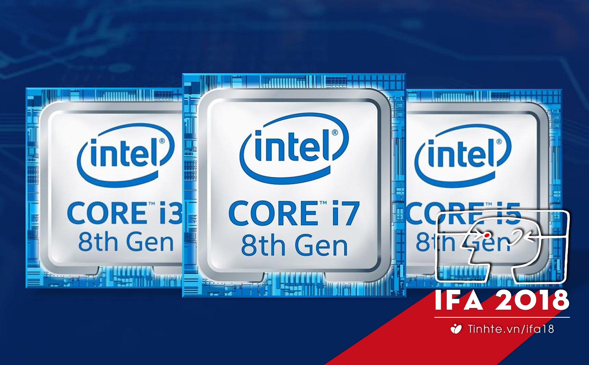#IFA18: Intel ra mắt chip U và Y mới hỗ trợ Gigabit WiFi, pin tối đa 19 tiếng