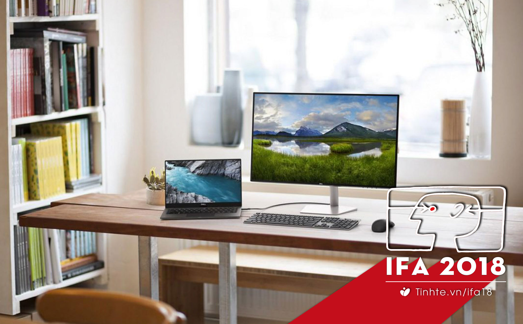 #IFA18: Dell ra mắt loạt laptop XPS, Inspiron, Vostro và màn hình USB-C mới
