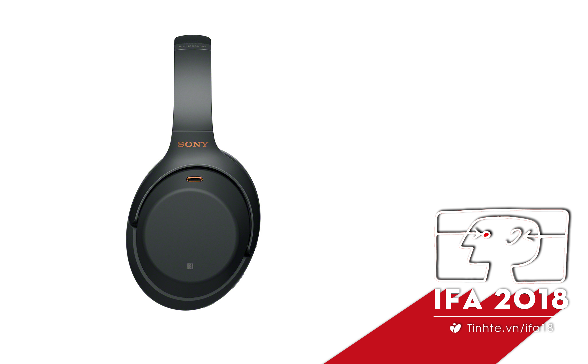 #IFA18: Sony nâng cấp tai nghe WH-1000XM3, chống ồn tốt hơn 4 lần