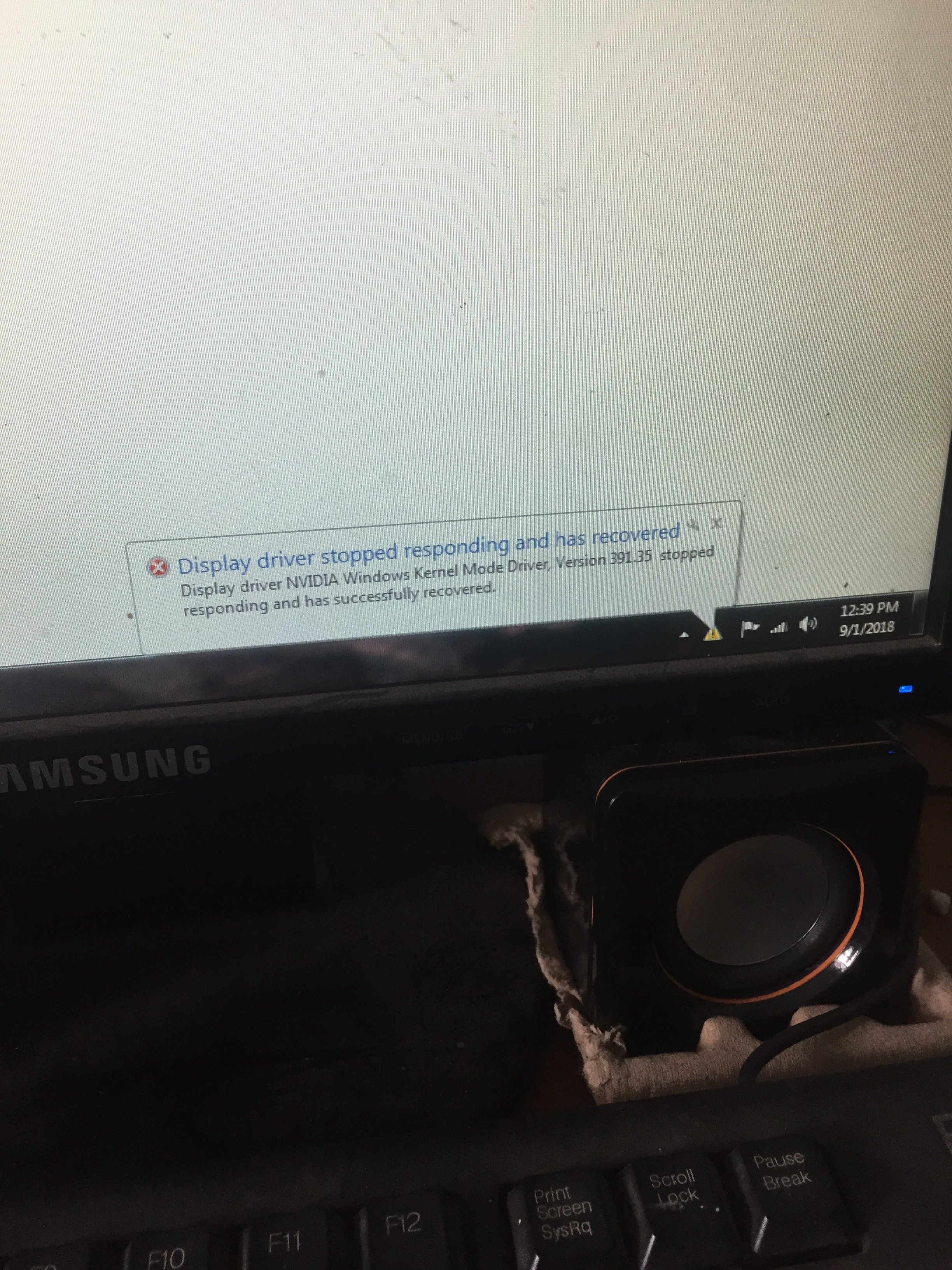 Máy tính bị lỗi driver màn hình