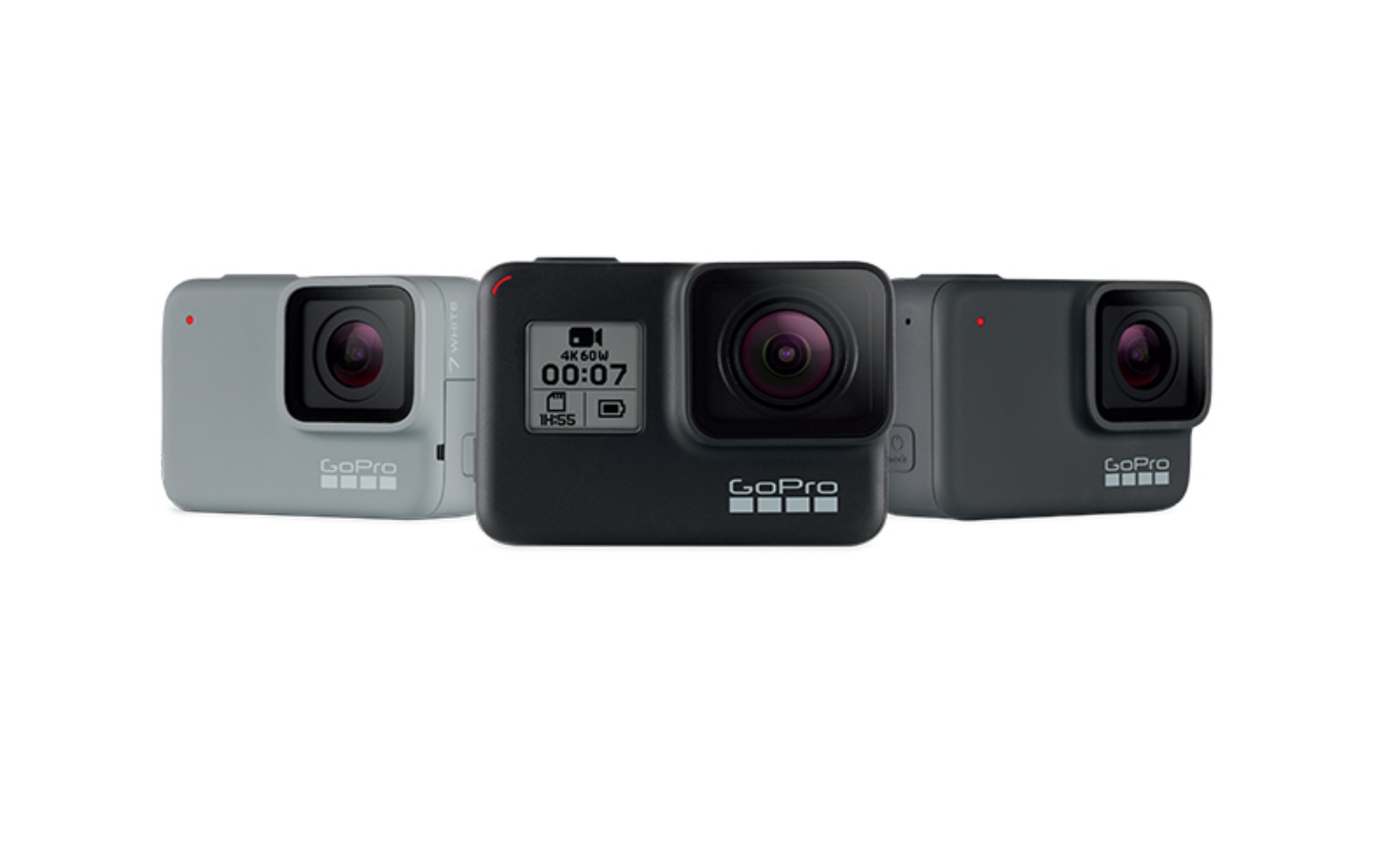GoPro ra mắt 3 chiếc Hero 7, có thể quay 4k/60fps, chụp ảnh RAW và livestream