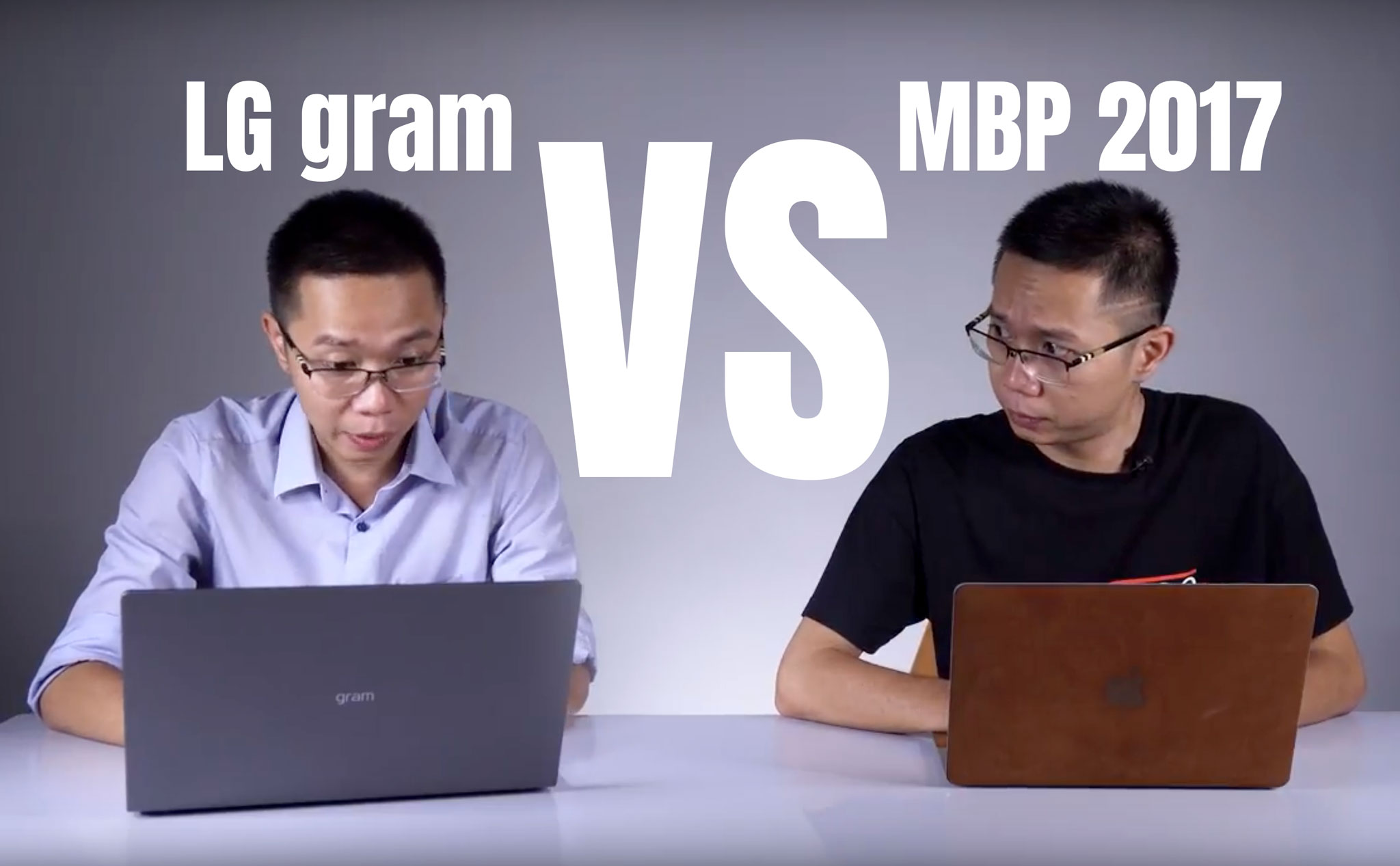 So sánh LG gram 2018 và Macbook Pro 2017 13": nhẹ và đẹp, cái nào quan trọng hơn?
