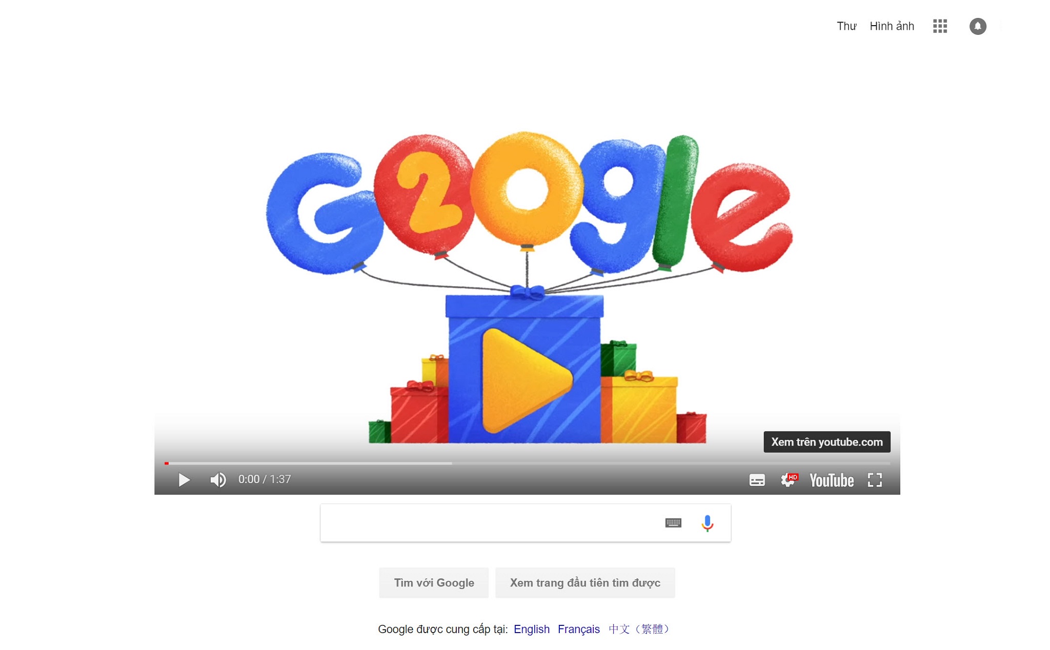 Hôm nay Google.com tròn 20 tuổi, công cụ tìm kiếm internet mạnh nhất hiện nay