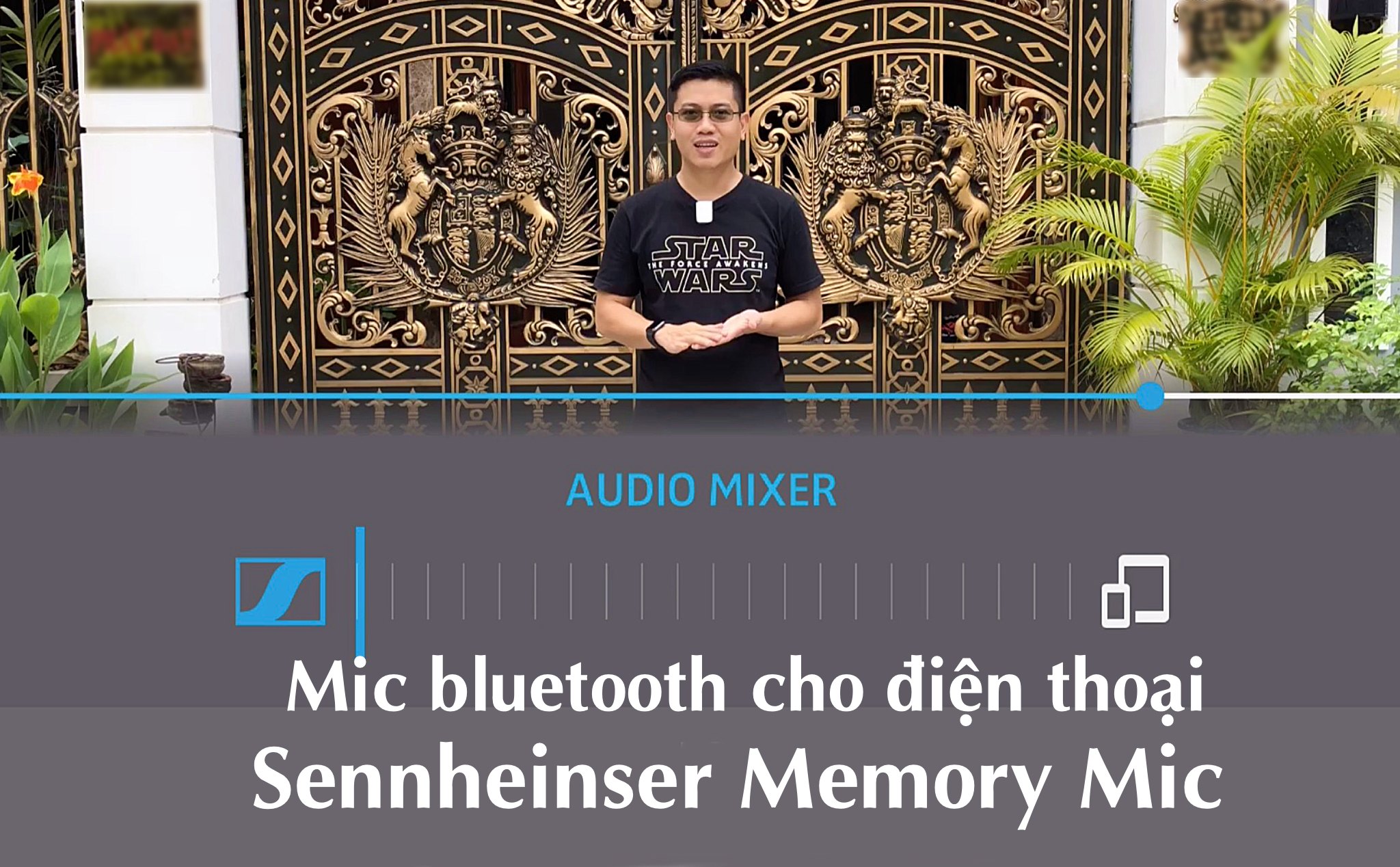 Trên tay Sennheiser Memory Mic: Micro không dây cho anh em thích quay phim bằng điện thoại