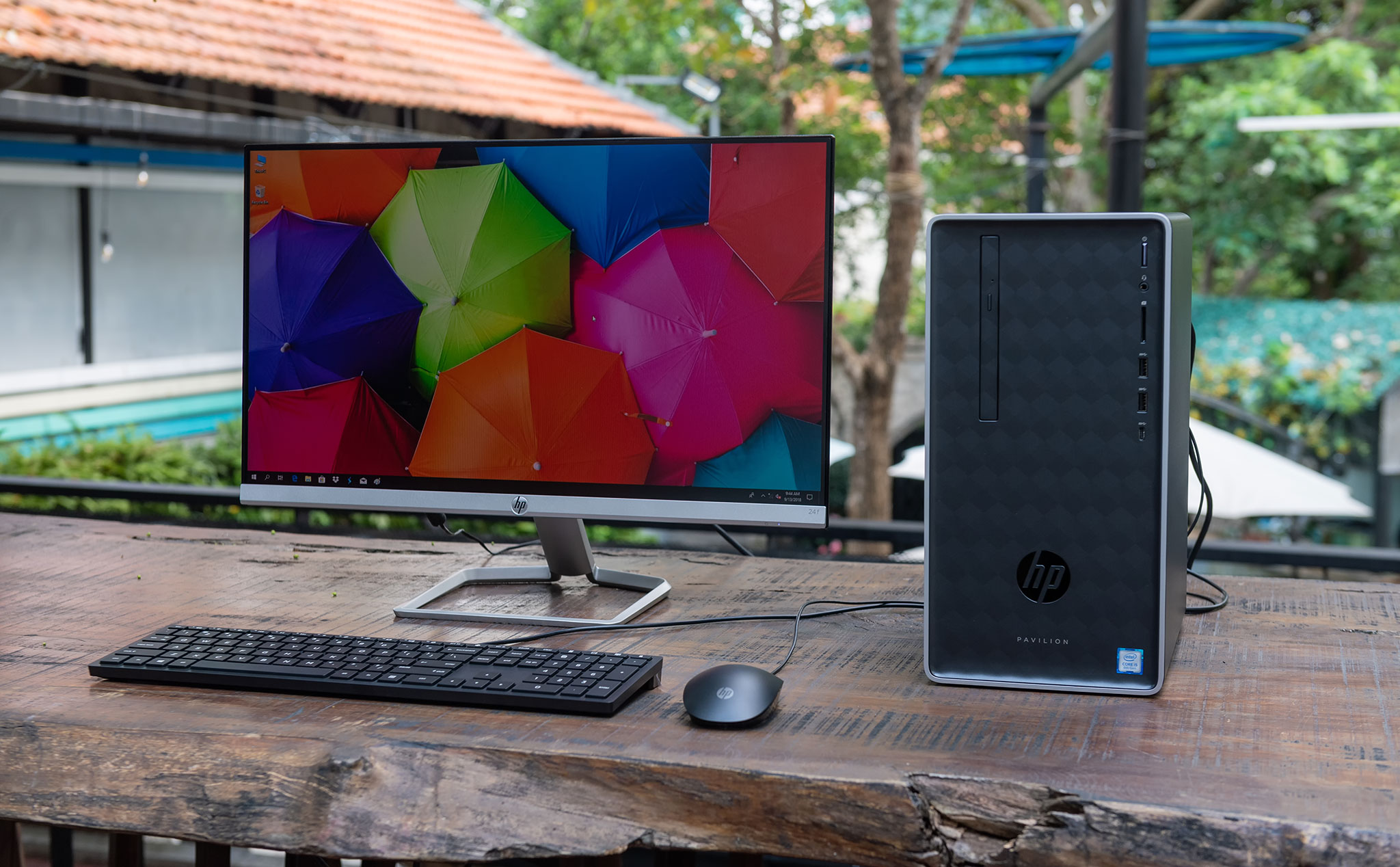 Đánh giá desktop HP Pavilion 590 - Nhỏ gọn, vận hành êm, điện năng tiêu thụ thấp