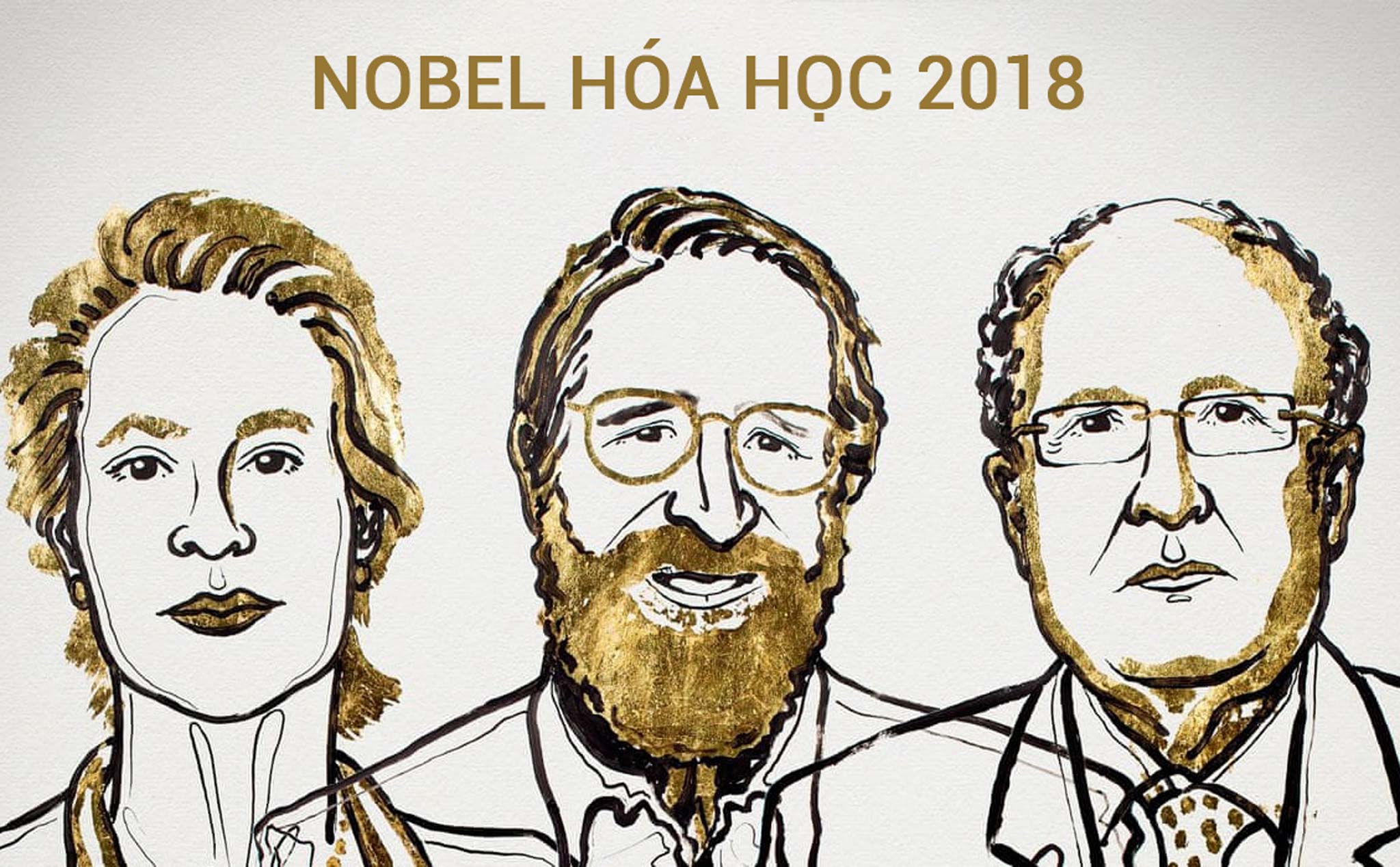 Nobel Hoá học 2018 vinh danh người ứng dụng nguyên tắc tiến hóa để chế tạo thuốc mới