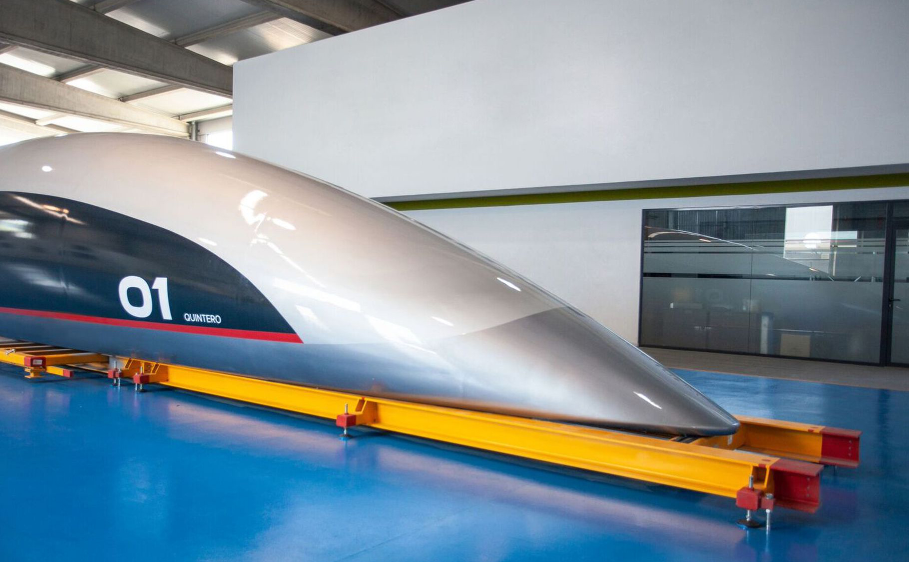 Đây là thiết kế toa hoàn thiện dành cho tàu Hyperloop ở tốc độ 1200km/h