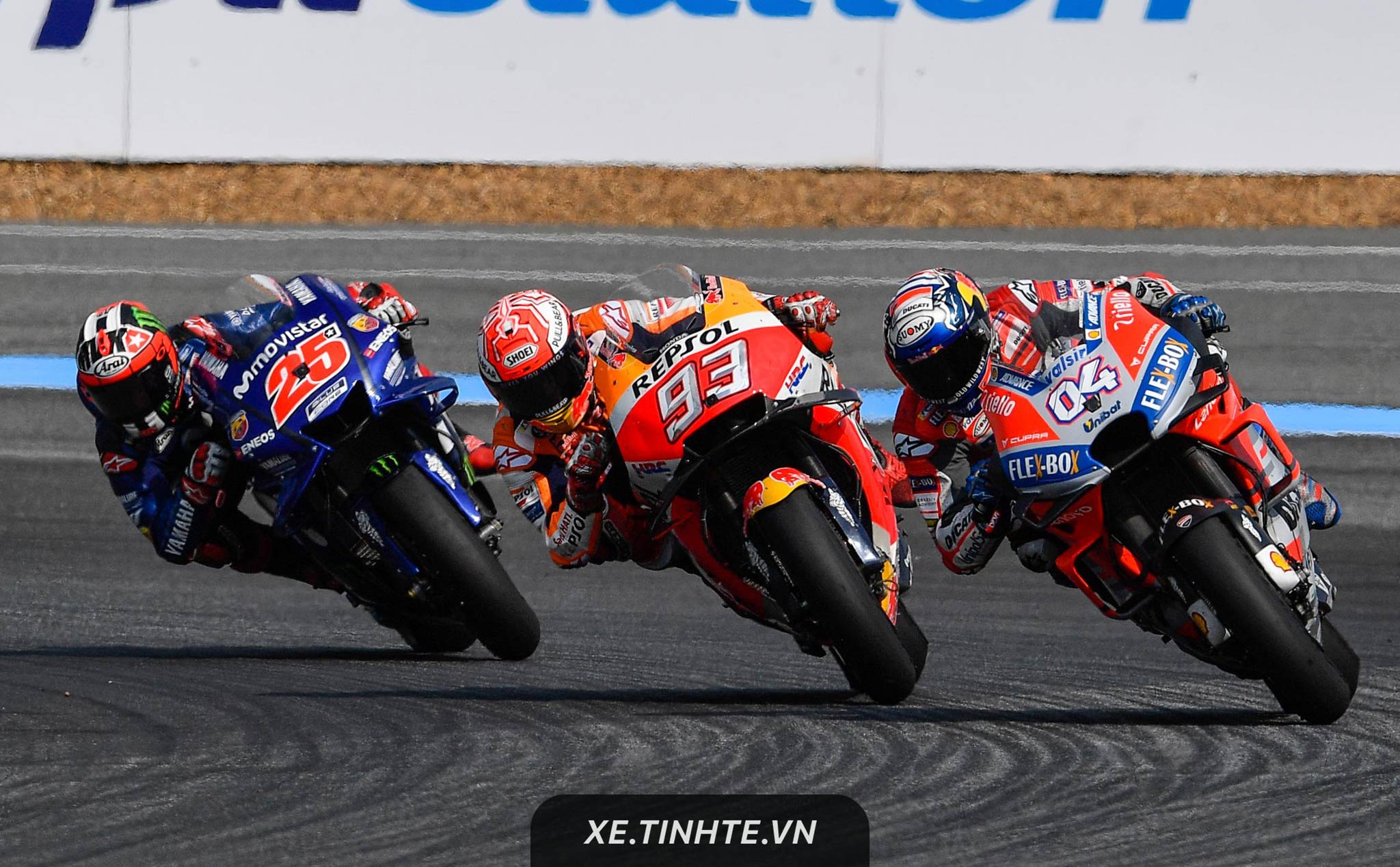 #MotoGP18: Marquez tiếp tục giữ ngôi đầu BXH, Rossi cải thiện thứ hạng tại ThaiGP