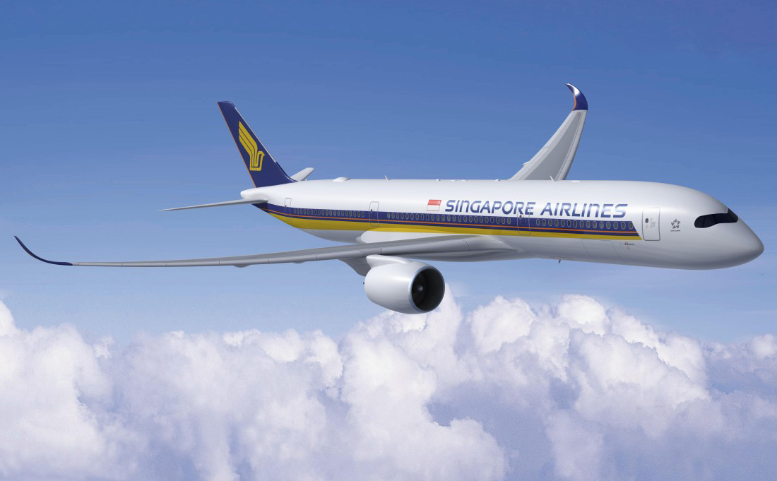 Singapore - Mỹ là chặng bay dài nhất thế giới; hơn 15 ngàn km; bay 18,25 tiếng