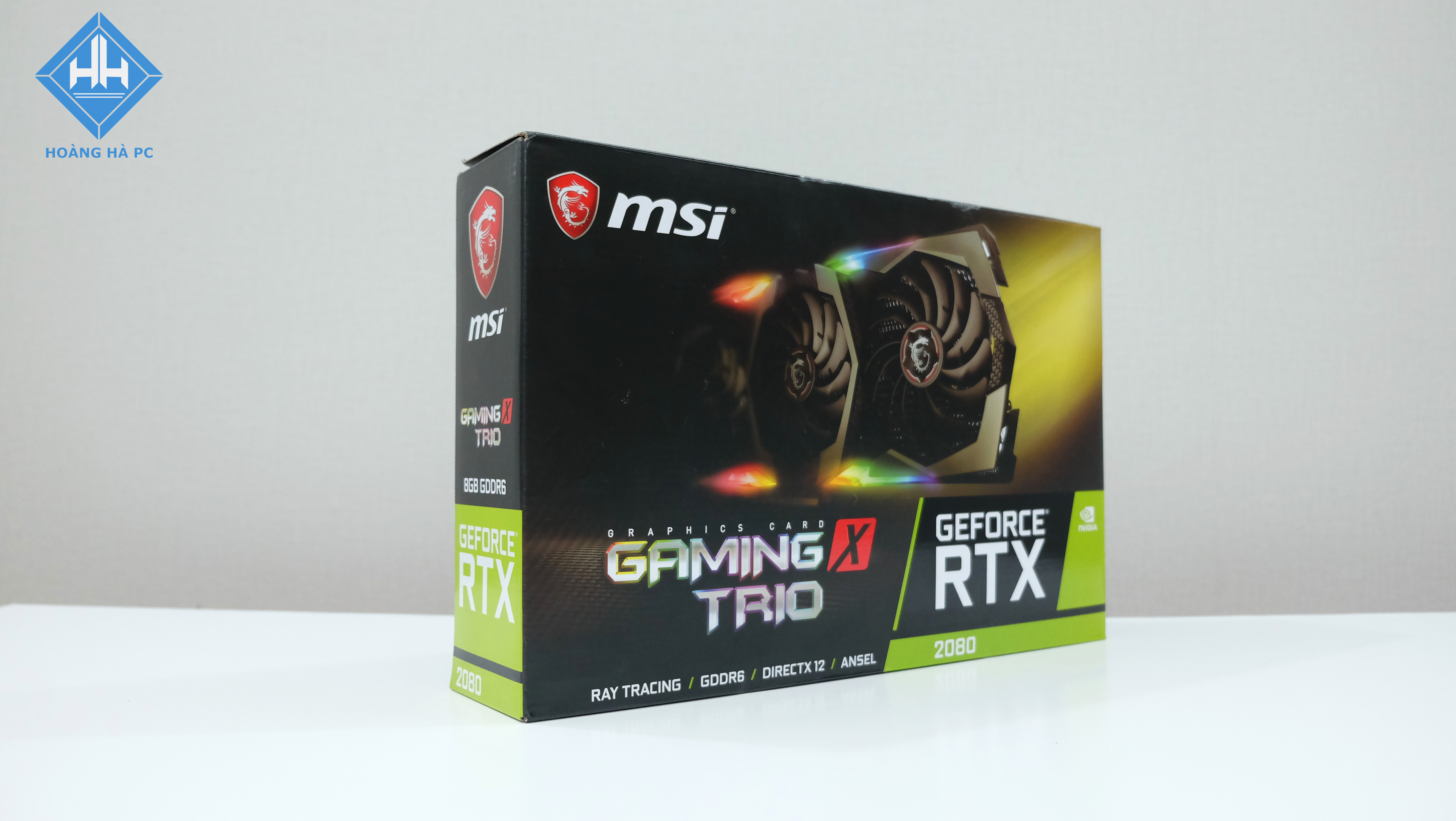 Mở hộp và trên tay nhanh card đồ hoạ MSI RTX 2080 8Gb Gaming X Trio
