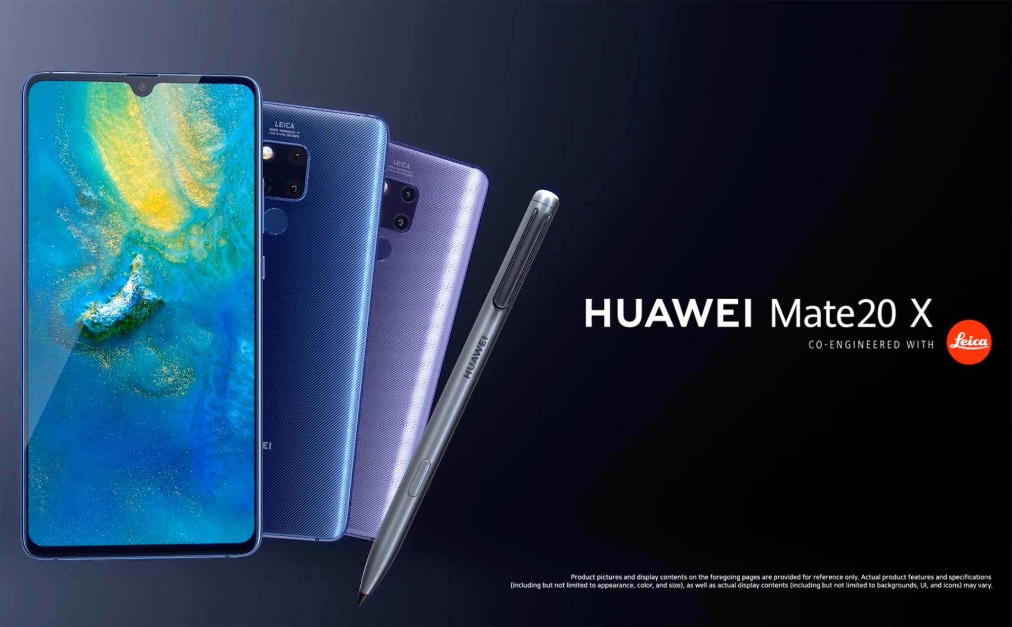 Huawei Mate 20 X chính thức: màn hình 7.2", pin 5000mAh, tương thích bút M-Pen, giá €899