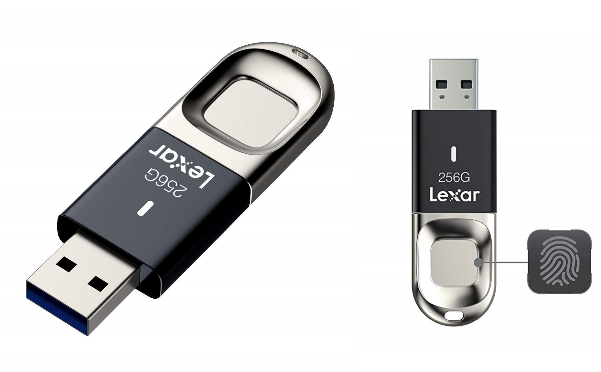 Lexar ra mắt USB tích hợp bảo mật 10 vân tay, 33$ cho bản 32GB; 170$ bản 256GB