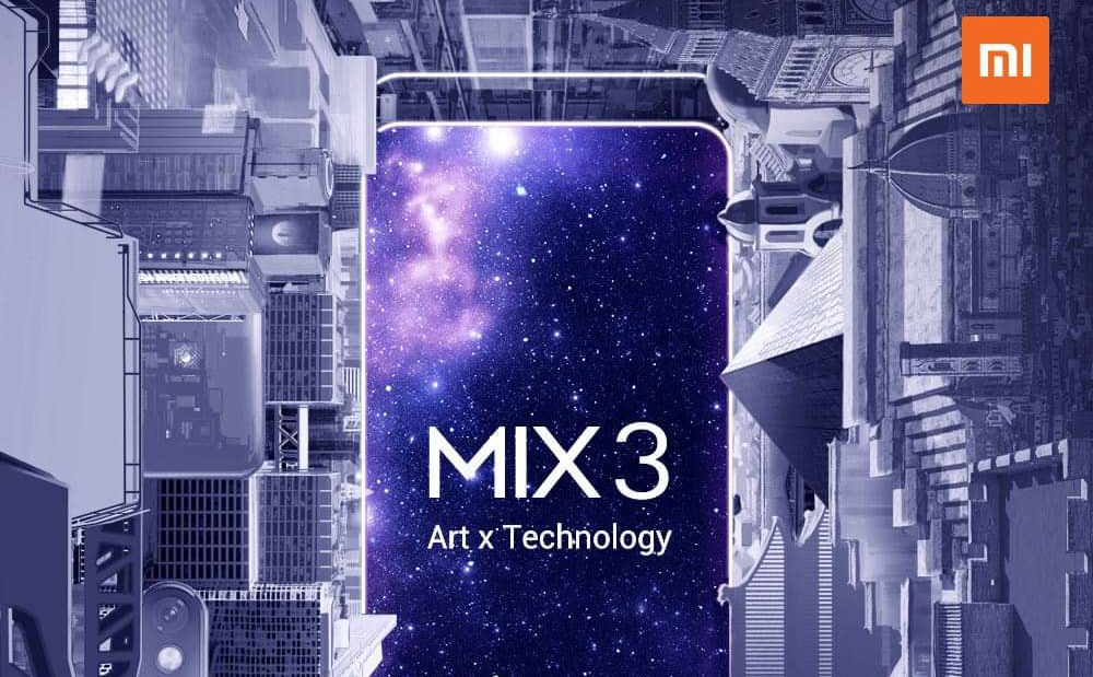 Mi Mix 3 sẽ ra mắt ngày 25/10 với RAM 10GB, kết nối 5G