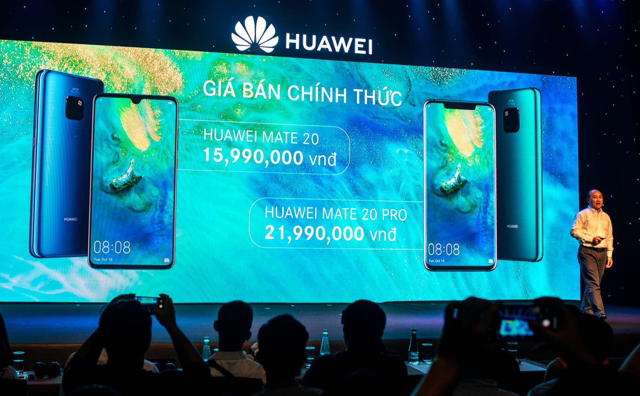 Huawei chính thức ra mắt Mate 20/Mate 20 Pro tại Việt Nam: giá 15,9 và 21,9 triệu, quà đến 10 triệu