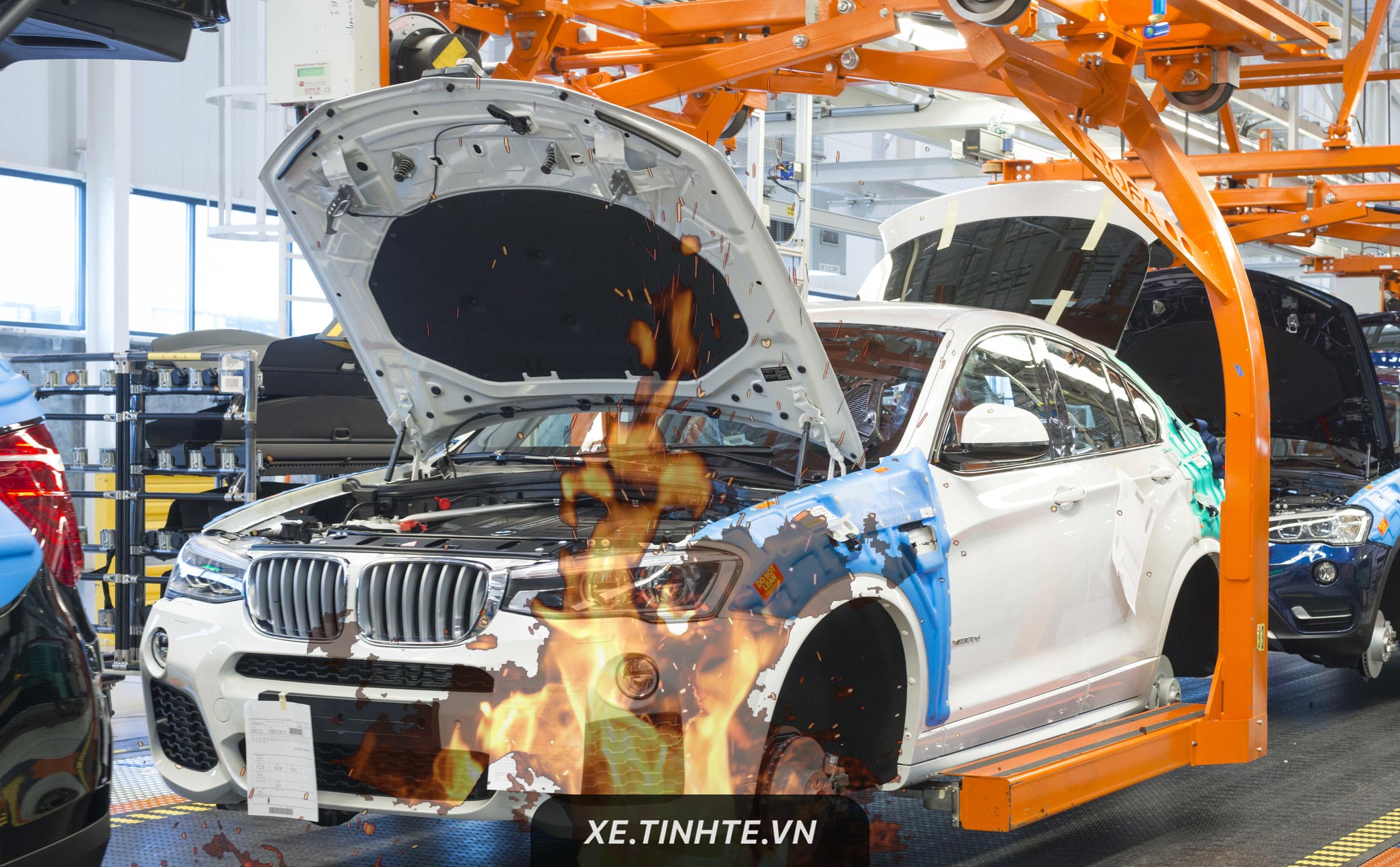 BMW triệu hồi 1,6 triệu xe vì sự cố cháy nổ