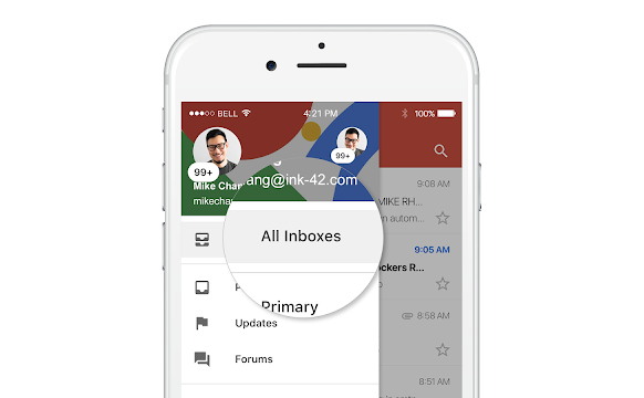 Gmail trên iOS sắp có cập nhật hiển thị email từ mọi tài khoản vào chung 1 nơi
