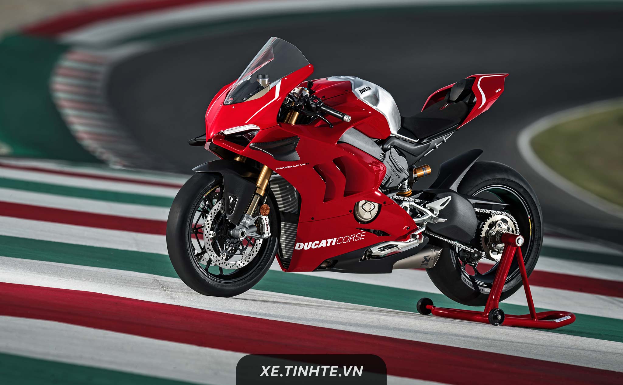 [EICMA18] Ducati Panigale V4 R: chiếc supersport mạnh mẽ nhất của Ducati với công suất 221 mã lực