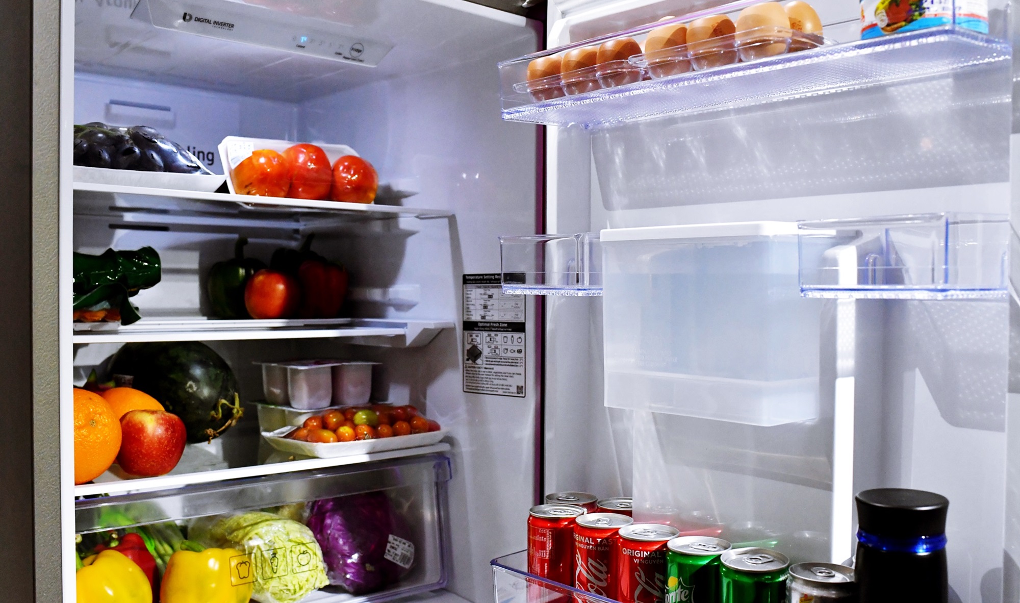 Thức ăn trong tủ lạnh nên sắp xếp như thế nào?