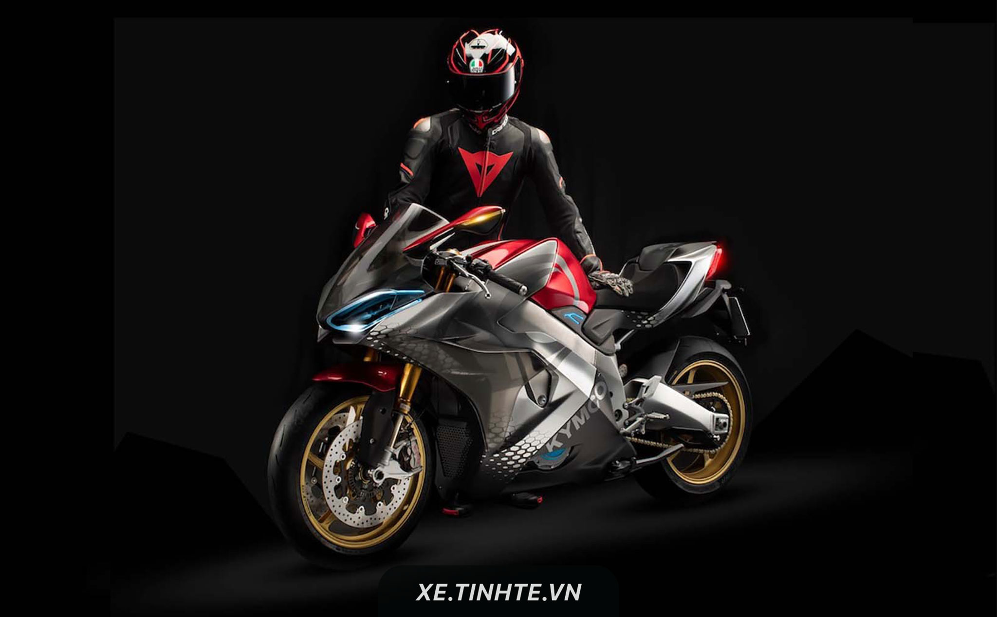 [EICMA18] Kymco giới thiệu xe điện Sportbike SuperNEX, thiết kế hiện đại, tốc độ tối đa 250km/h