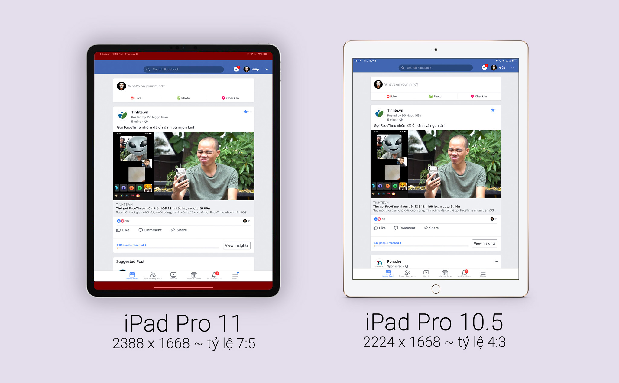 Nếu muốn chơi game, lướt Facebook full màn hình, khoan hẵng mua iPad Pro 11 inch!