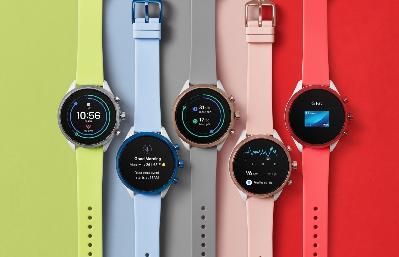 Fossil Sport Smartwatch: đồng hồ thể thao trang bị Snapdragon Wear 3100, giá 255$