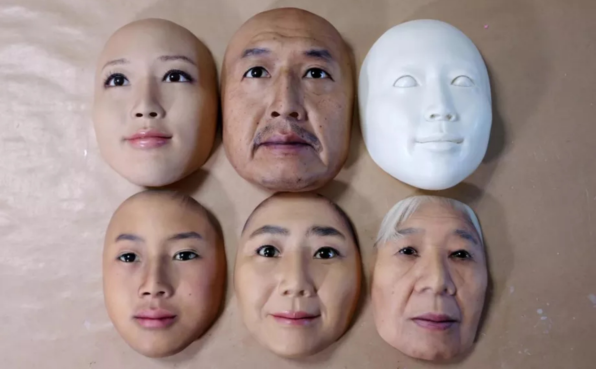 Một công ty của Nhật làm mặt nạ siêu chân thực giúp phát triển công nghệ nhận diện khuôn mặt